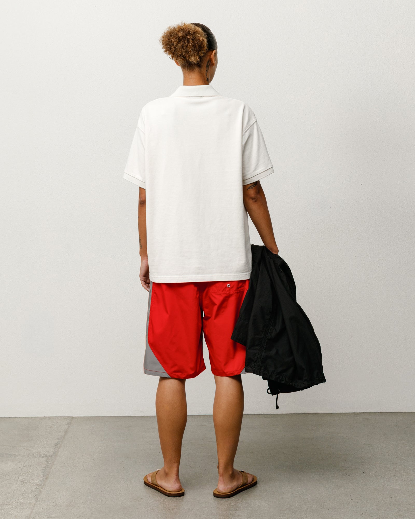 Stussy Men's Classic Pique Polo Off White