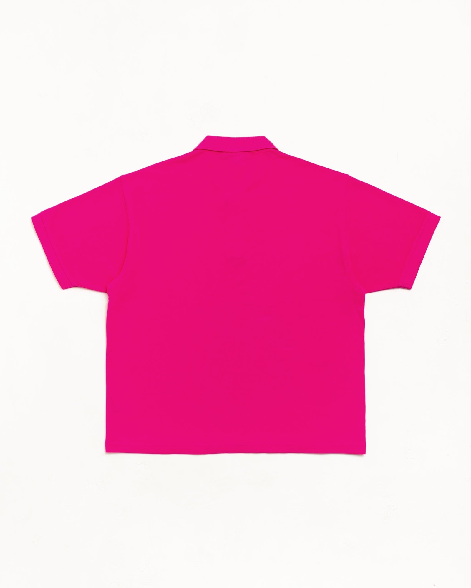 Stussy Unisex Classic Pique Polo Pink