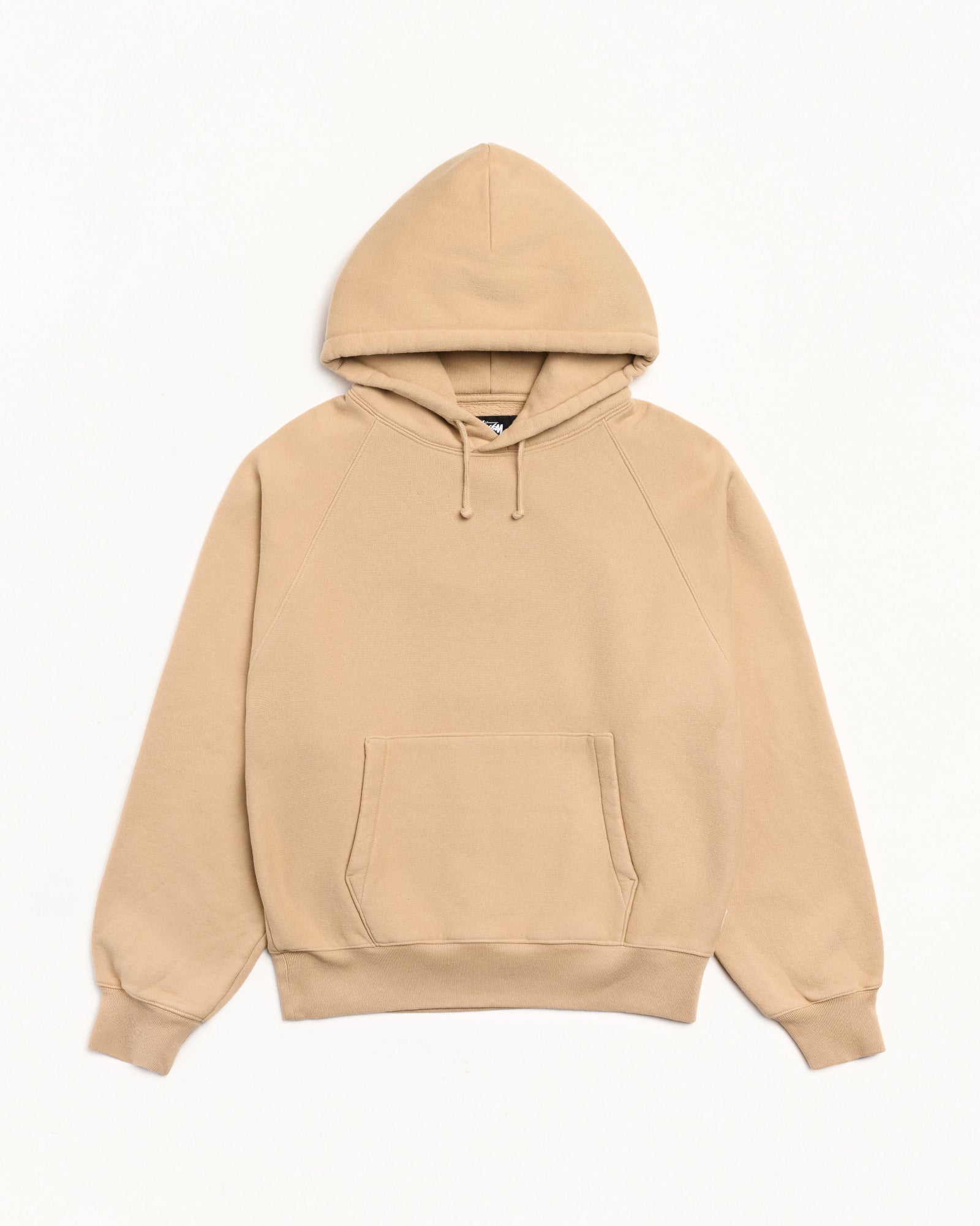 Stussy Relaxed Hoodie Garment Dyed Khaki