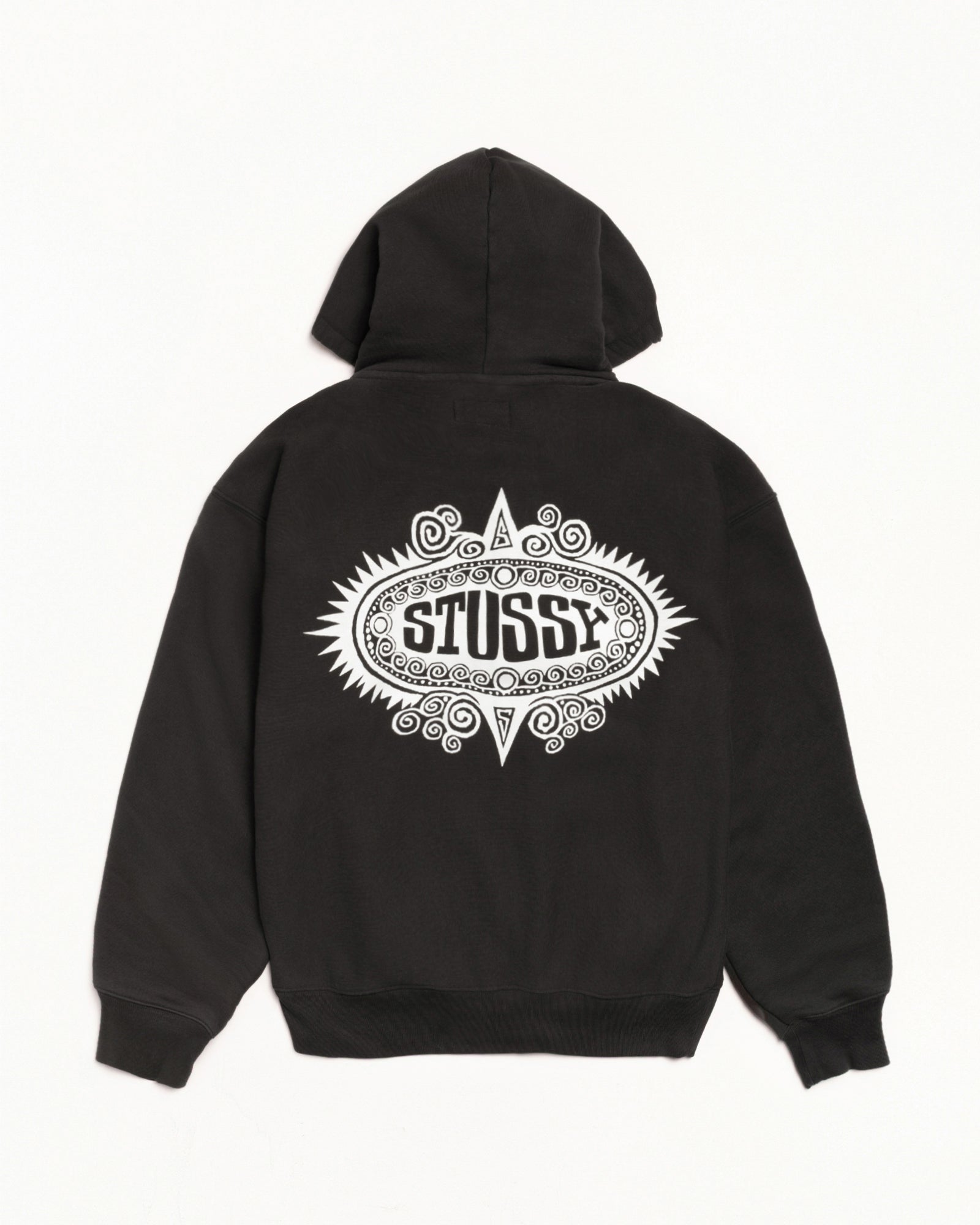 Stussy Men's Mantra Zip Hoodie Black