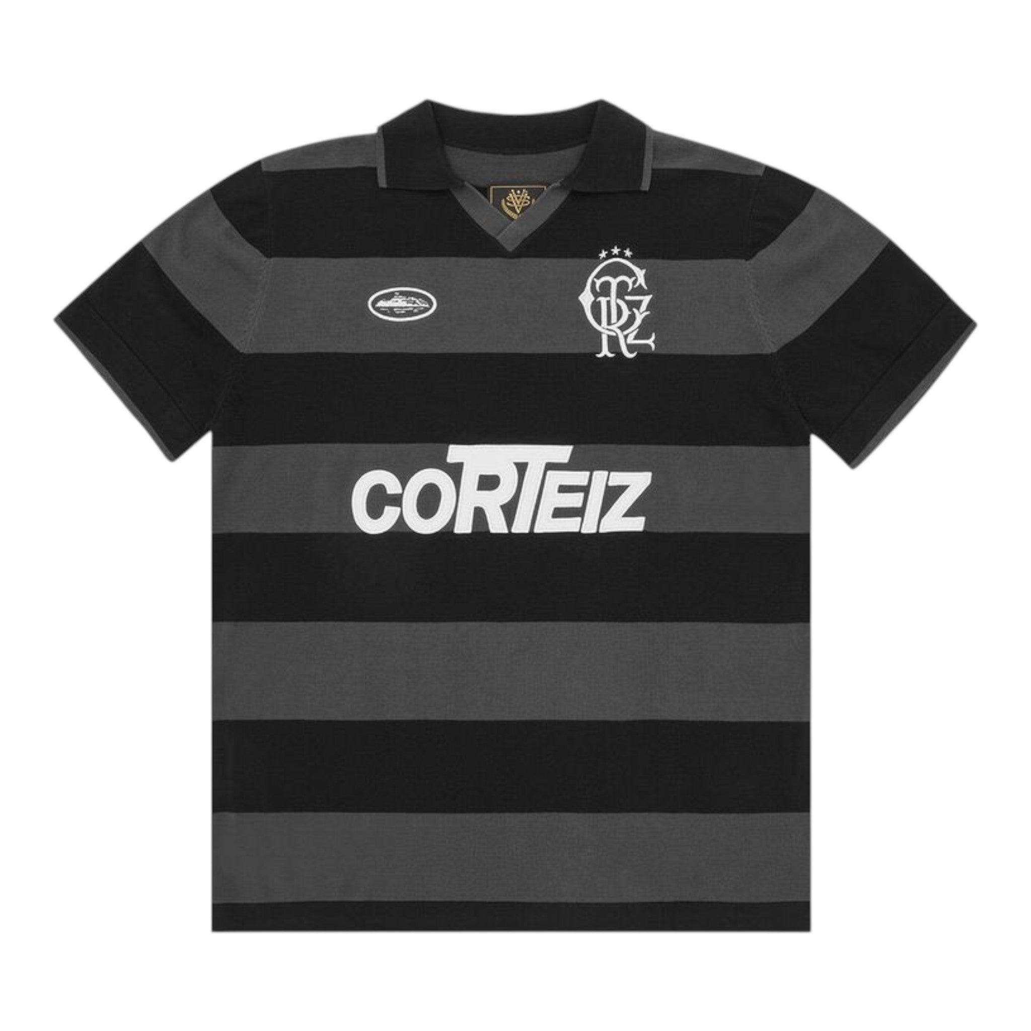 OFFCODE ARCHIVE USA Men's Striped Knit Jersey Black