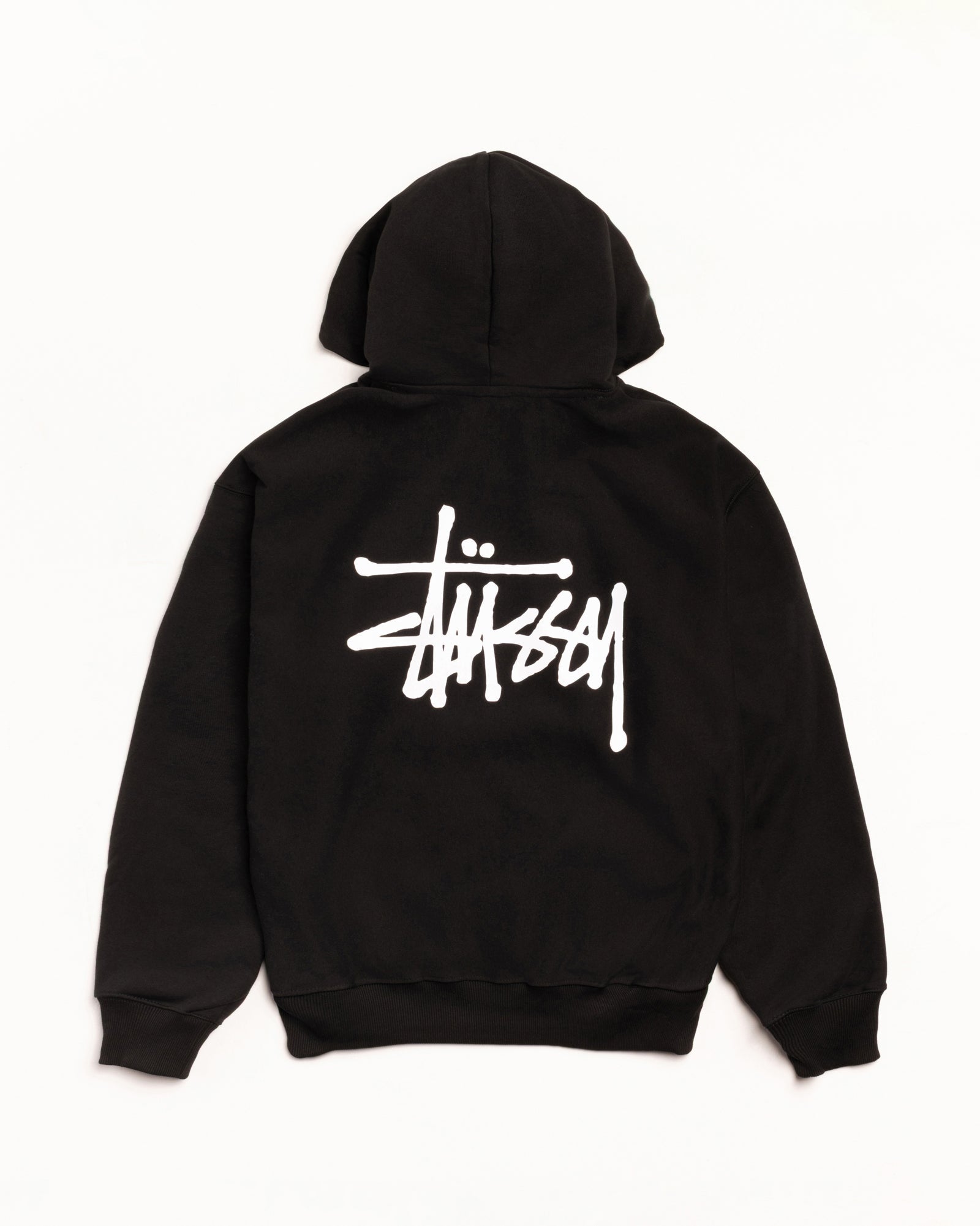 Stussy Unisex Basic Logo Hoodie Black