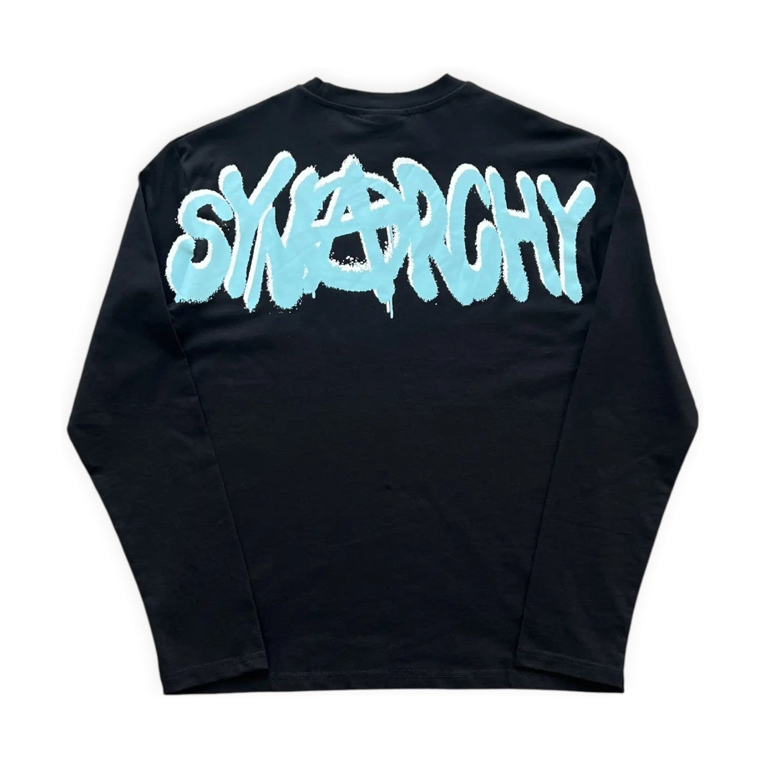 OFFCODE ARCHIVE USA Men's Syna World Synarchy Double Long Sleeve Tee Black Aruba