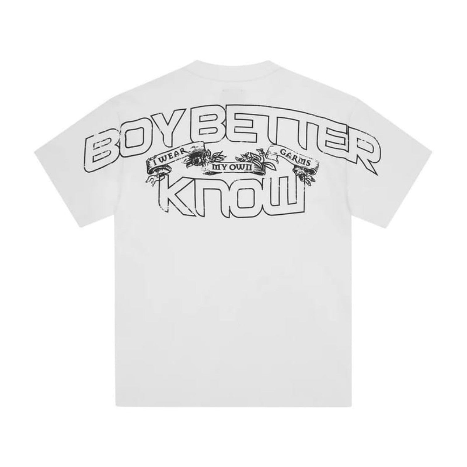 Men's Corteiz x BBK Royale Tee White