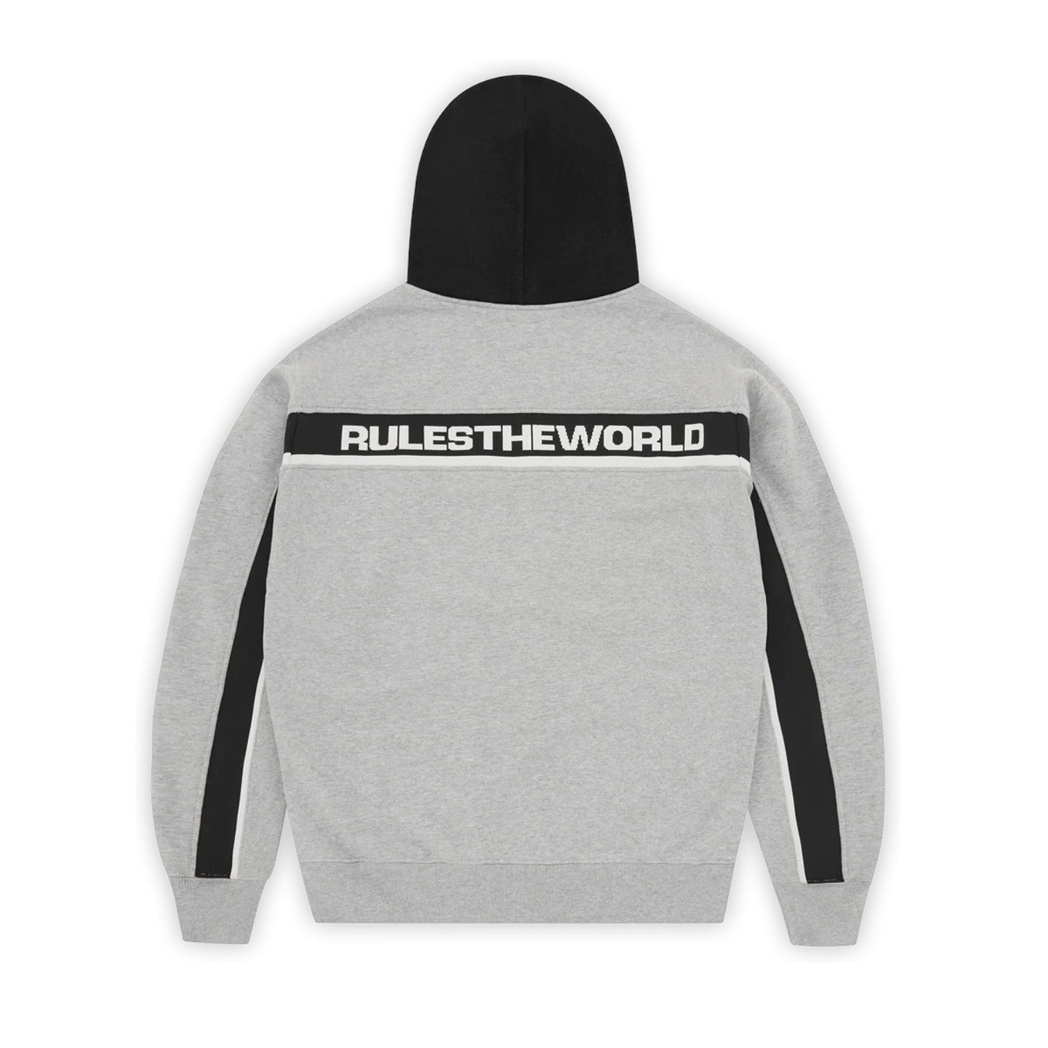 Men's Ribbed Sporteiz Zip Hoodie Heather Grey