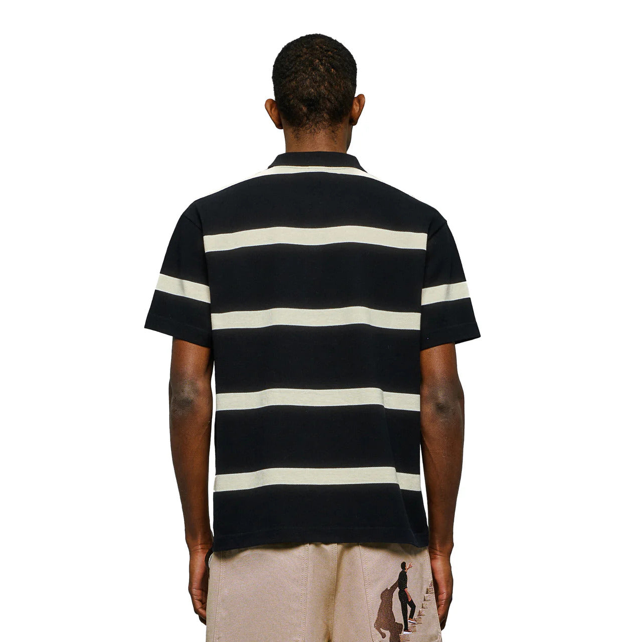OFFCODE ARCHIVE USA Men's On Air Striped Polo T-Shirt