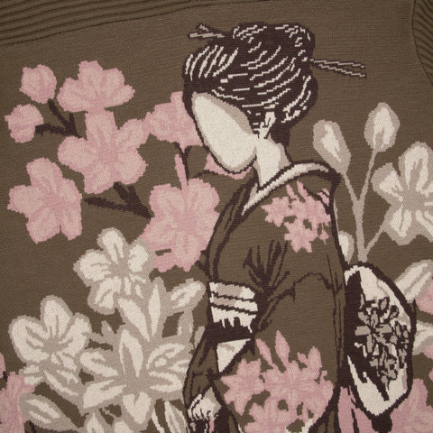 OFFCODE ARCHIVE USA Men's Yakuza V2 Knitted Jersey Khaki