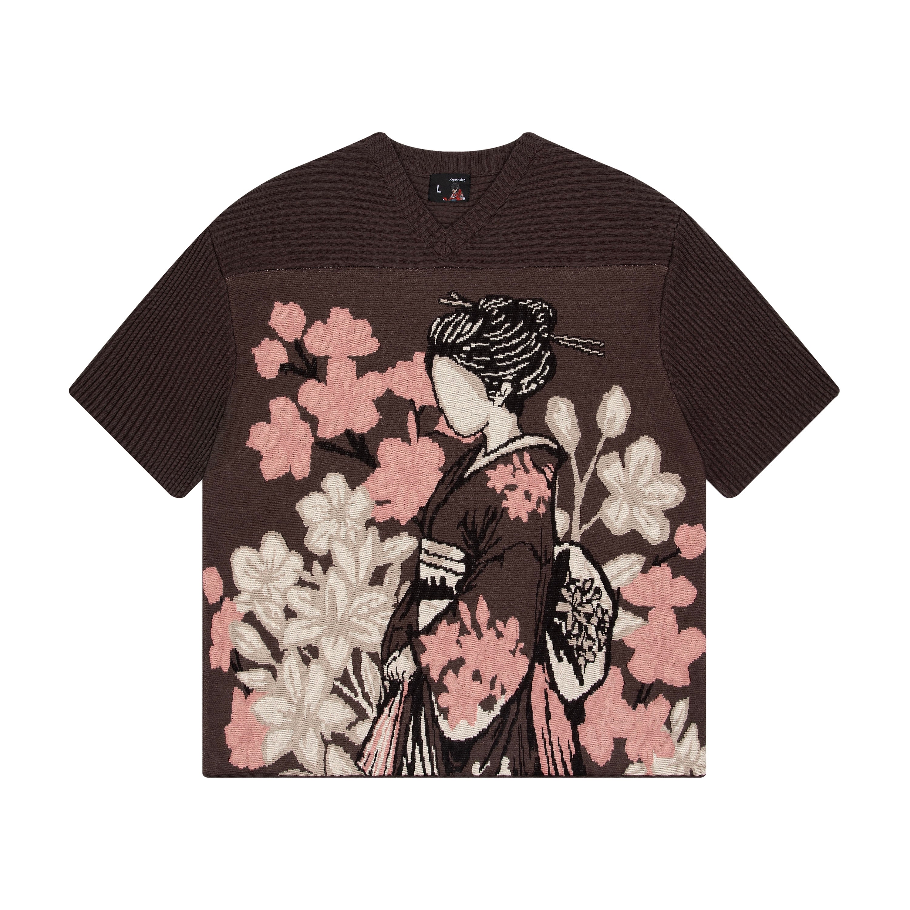 OFFCODE ARCHIVE USA Men's Yakuza V2 Knitted Jersey Brown