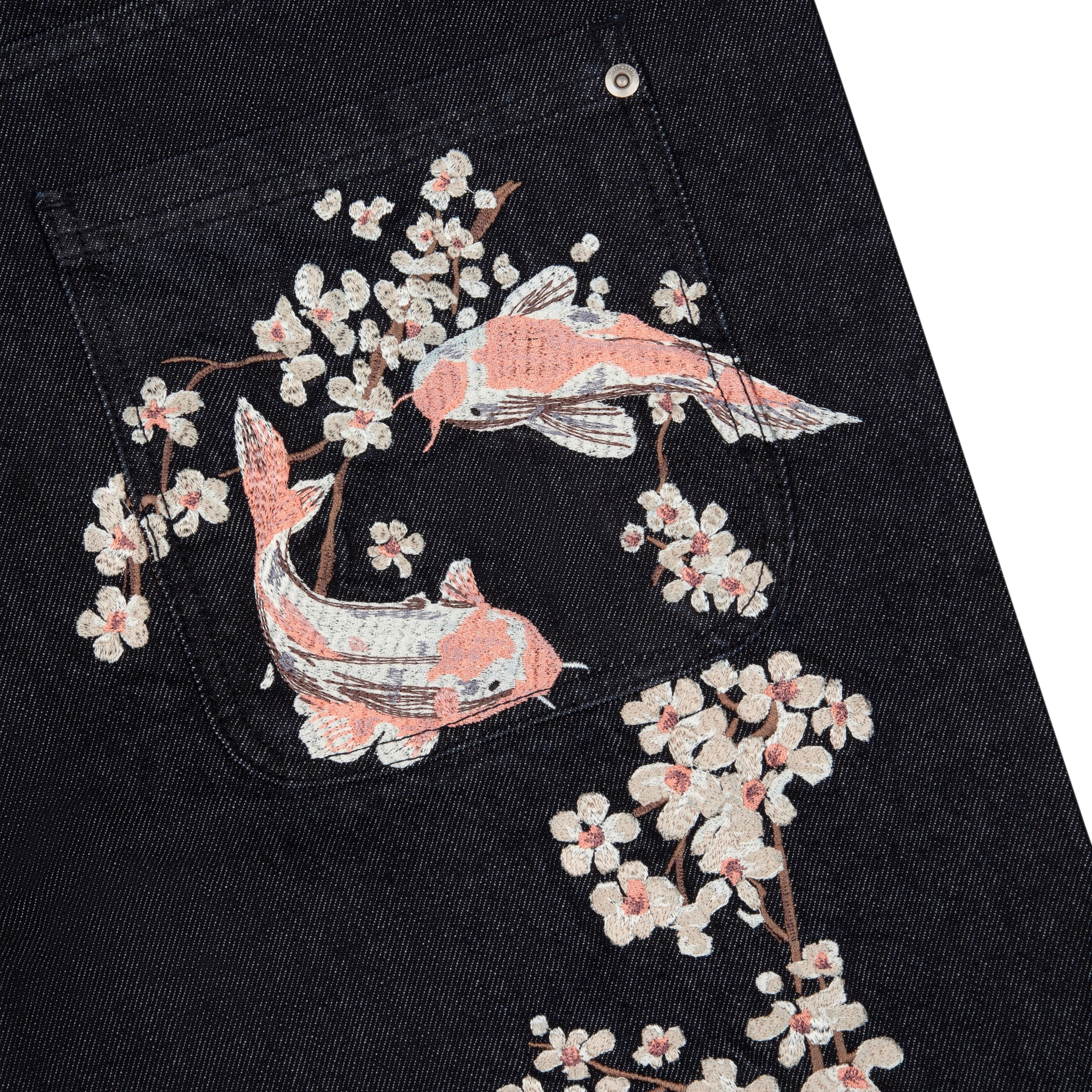 OFFCODE ARCHIVE USA Men's Yakuza V2 Indigo Raw Denim Jeans