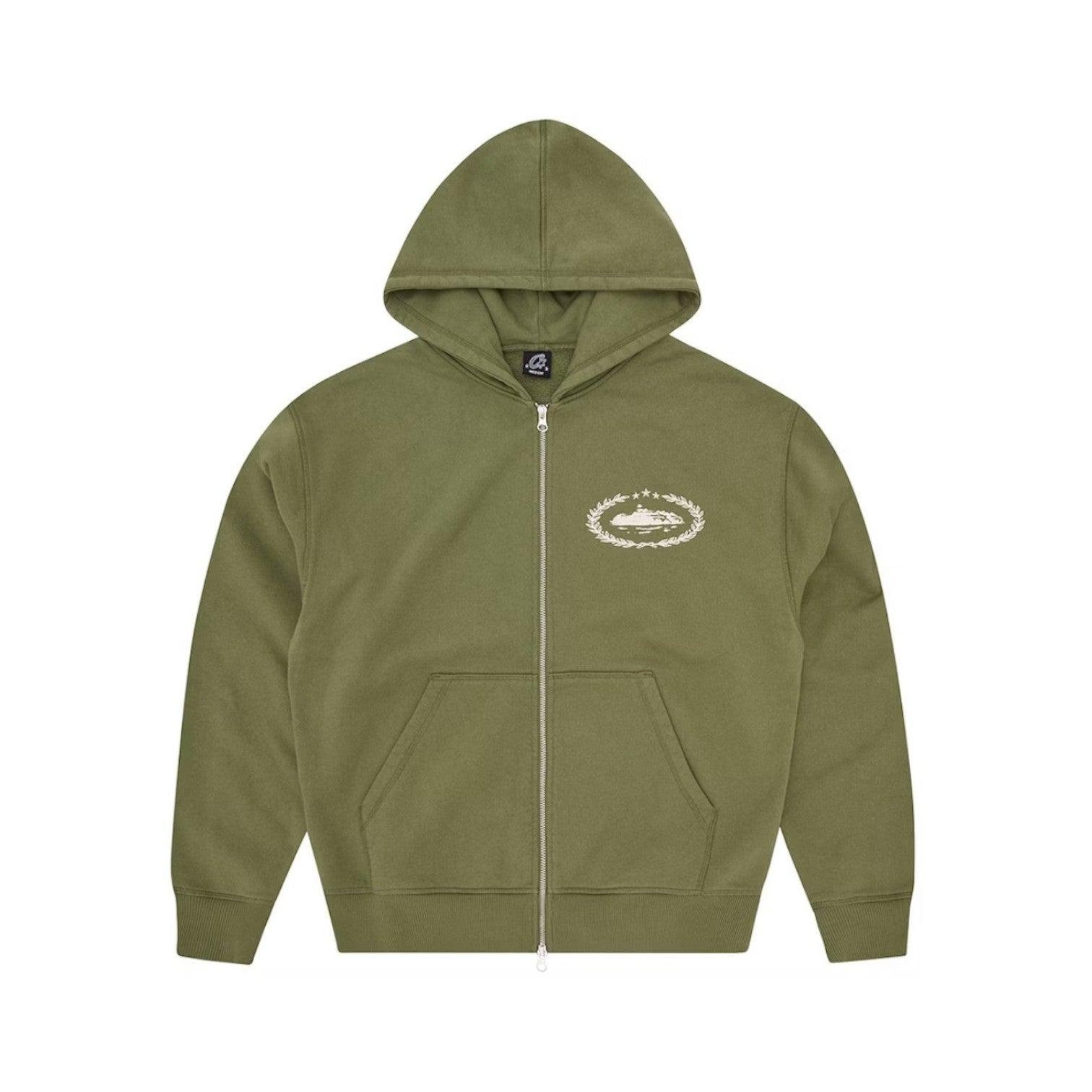 Men's Superior Royale Zip Hoodie Olive