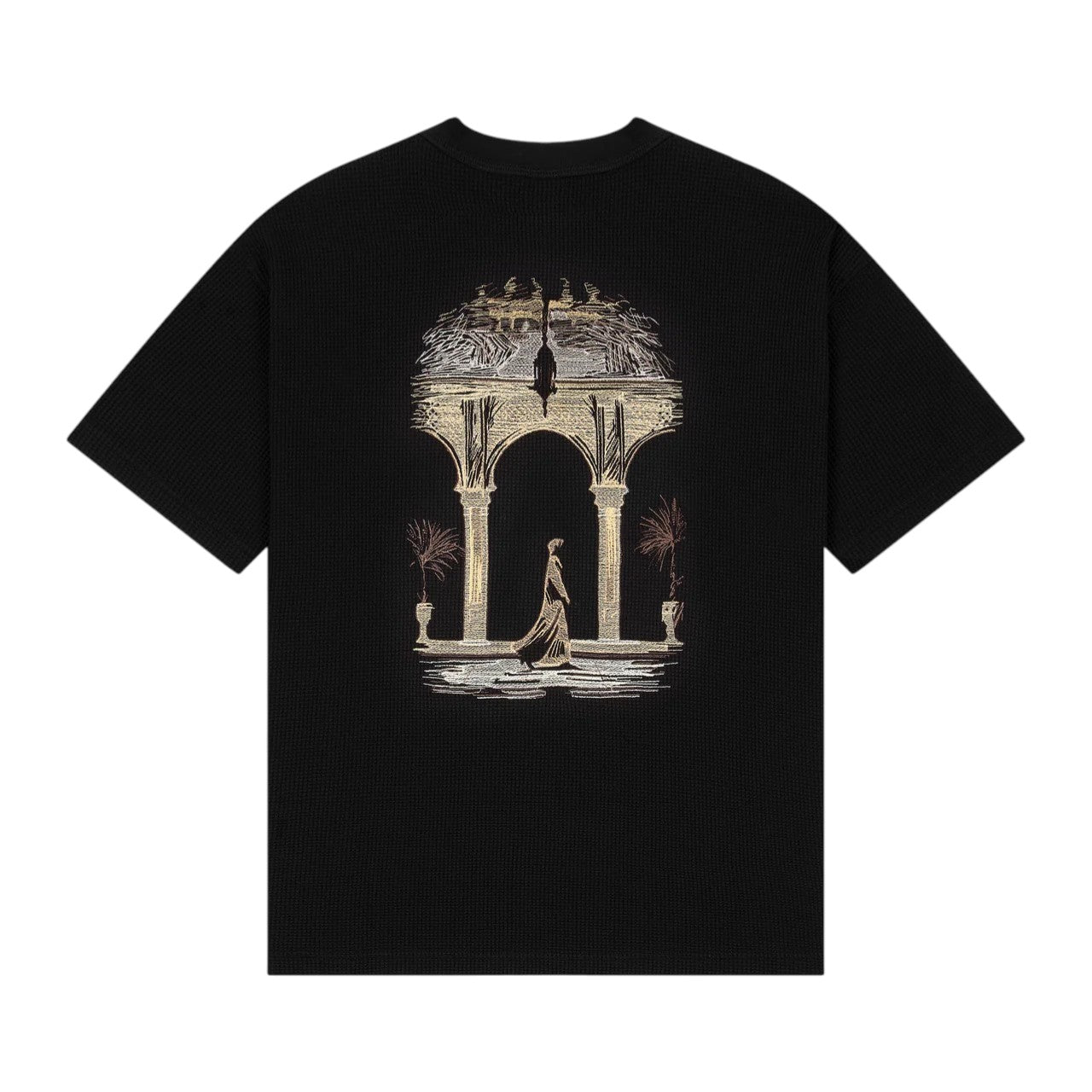 OFFCODE ARCHIVE USA Men's Aziza Waffle T-Shirt Black