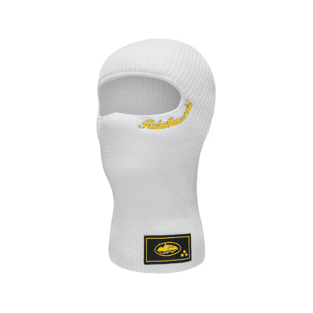 OFFCODE ARCHIVE USA Men's Knit Balaclava Black and Red