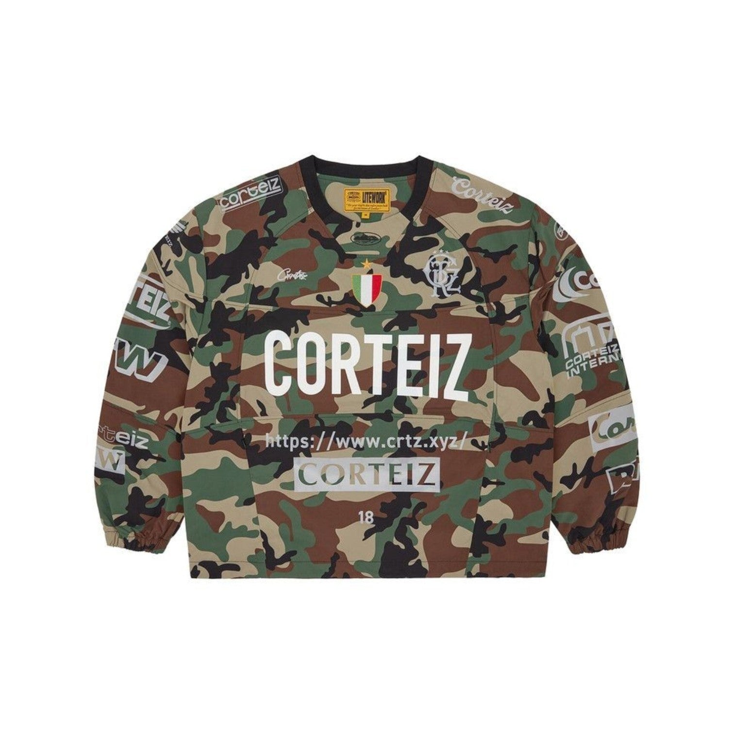 OFFCODE ARCHIVE USA Men's Sponsors Training Pullover Camouflage