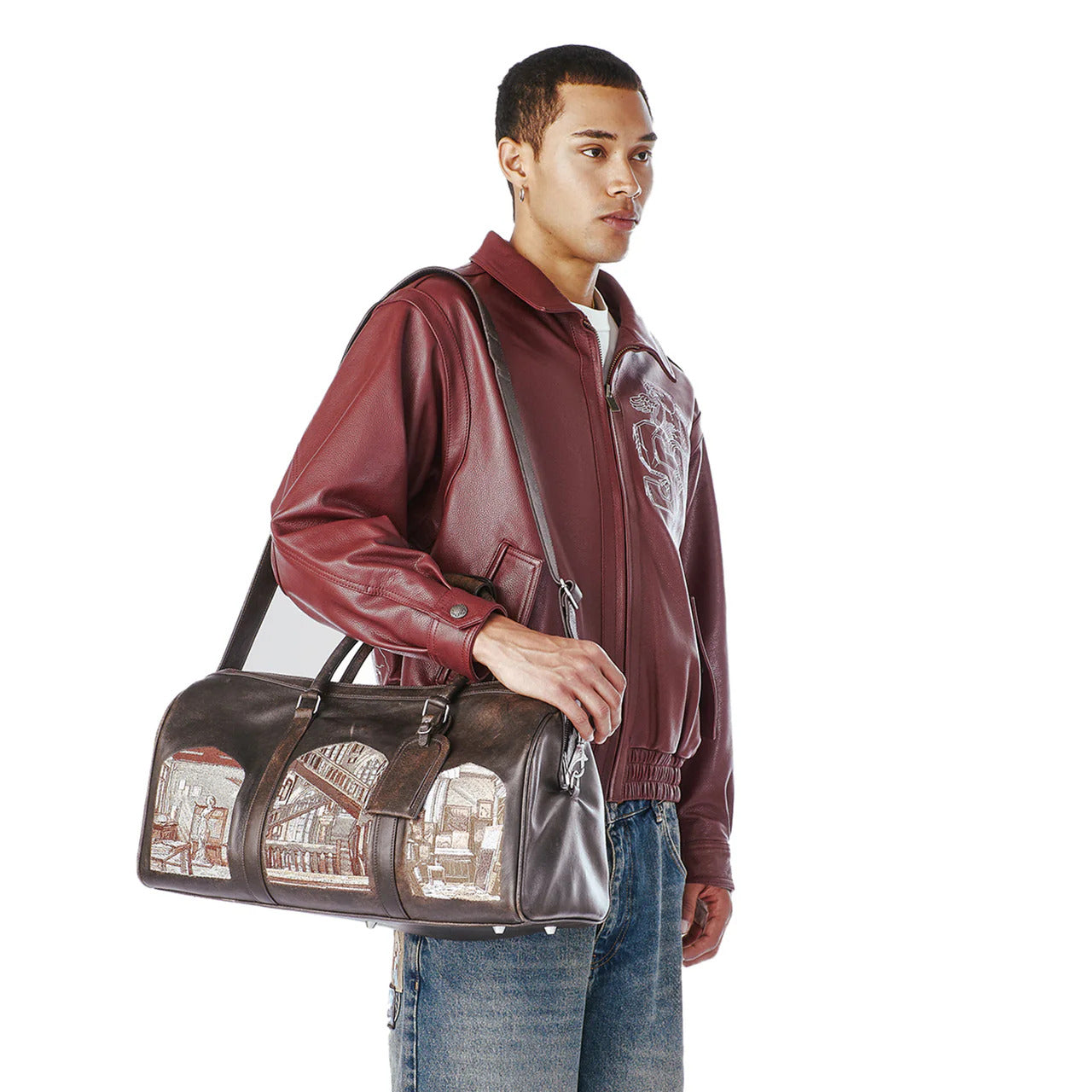 OFFCODE ARCHIVE USA Gallery Duffle Bag Brown