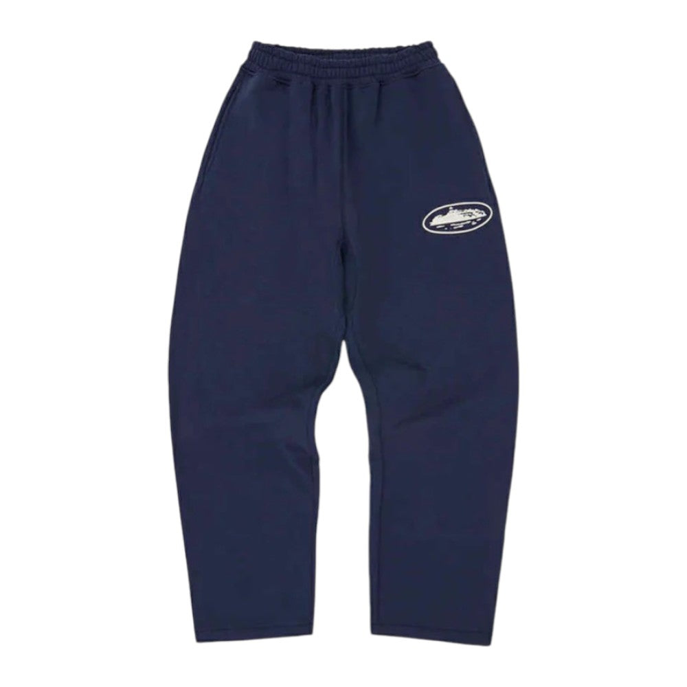 Men's Island Foam Straight Trousers Dark Green