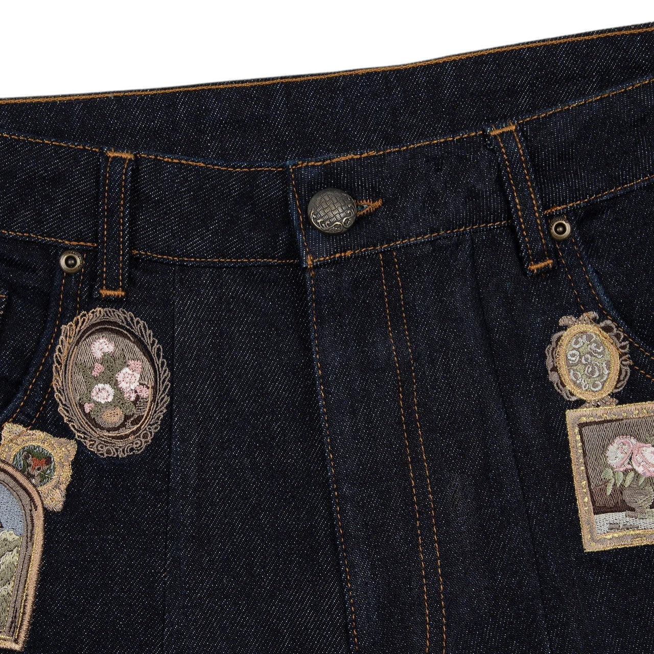 OFFCODE ARCHIVE USA Men's Gallery Raw Denim Jeans Black
