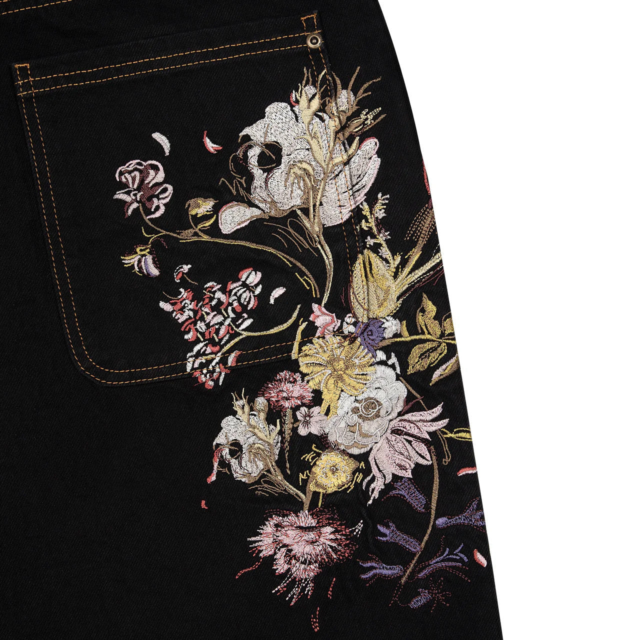OFFCODE ARCHIVE USA Men's Garden of Eden Denim Black Jeans