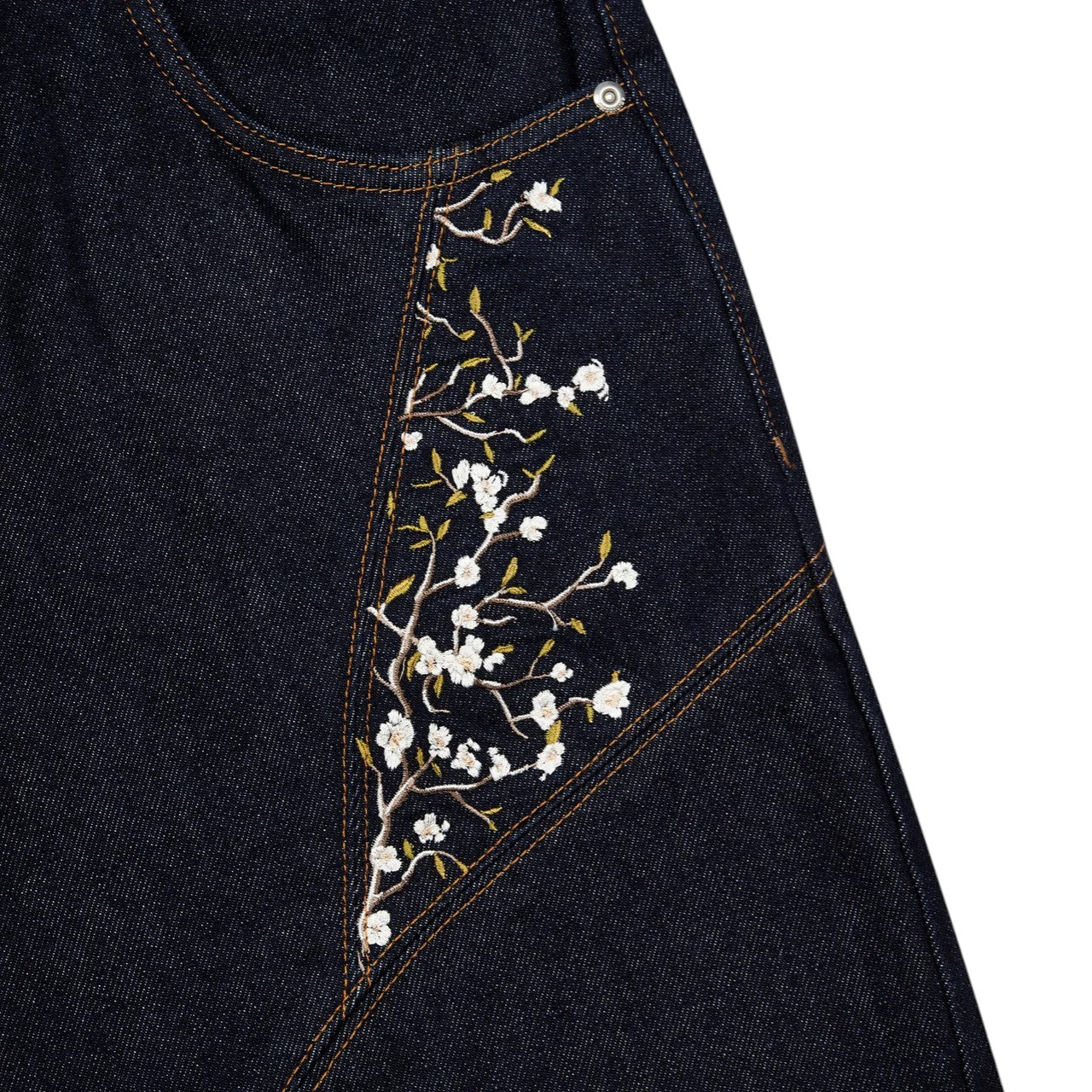 OFFCODE ARCHIVE USA Men's Blossom Raw Denim Jeans
