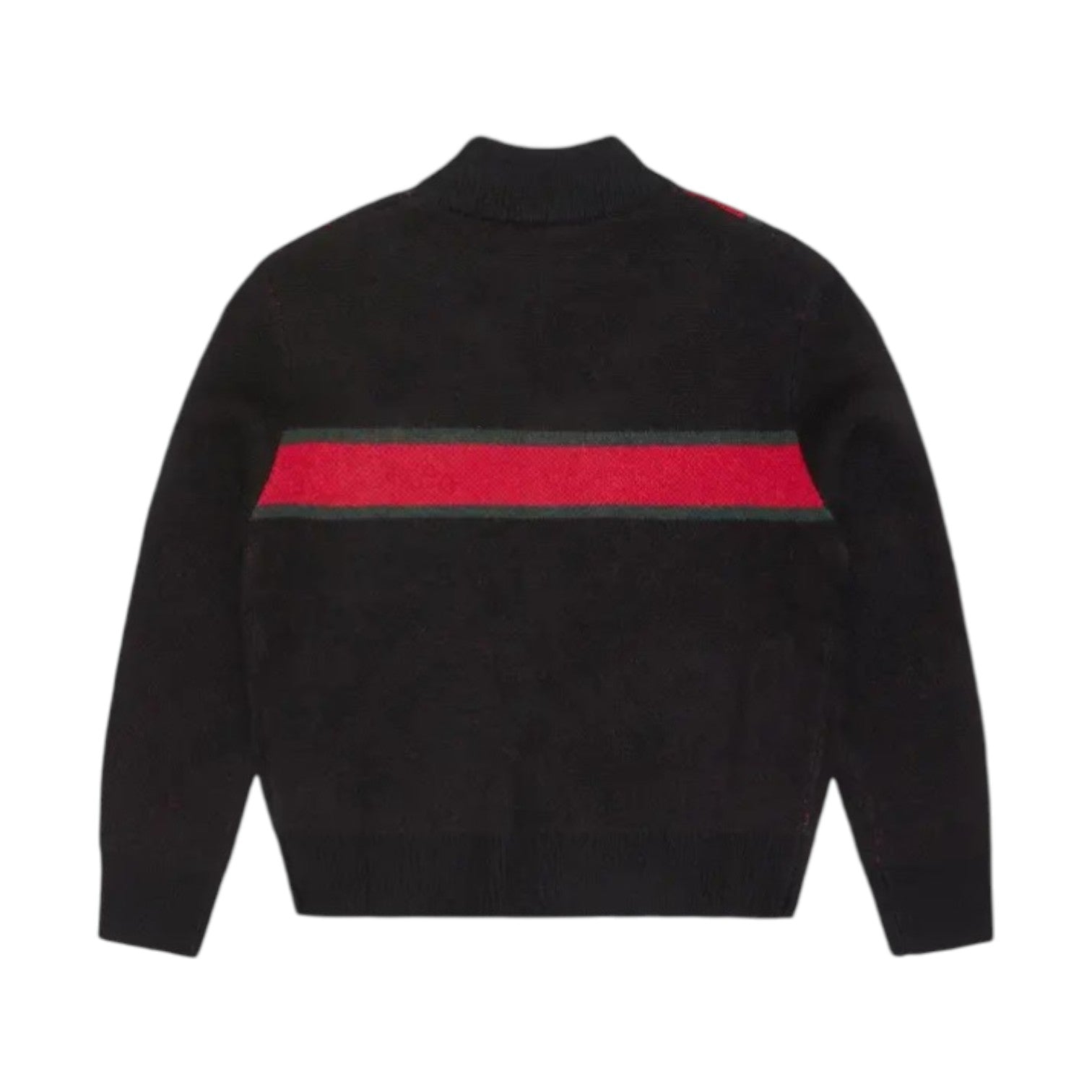 Men's Lux Knit Zip Up Black