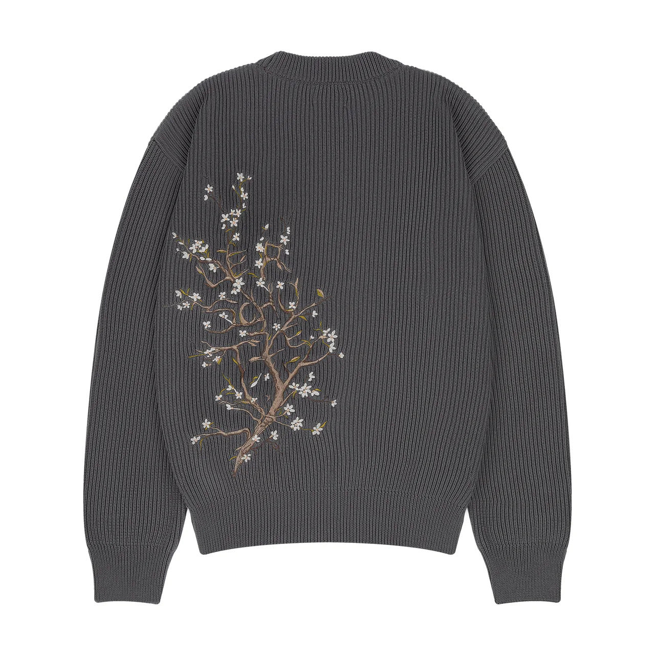 OFFCODE ARCHIVE USA Men's Blossom Knit Grey Pullover