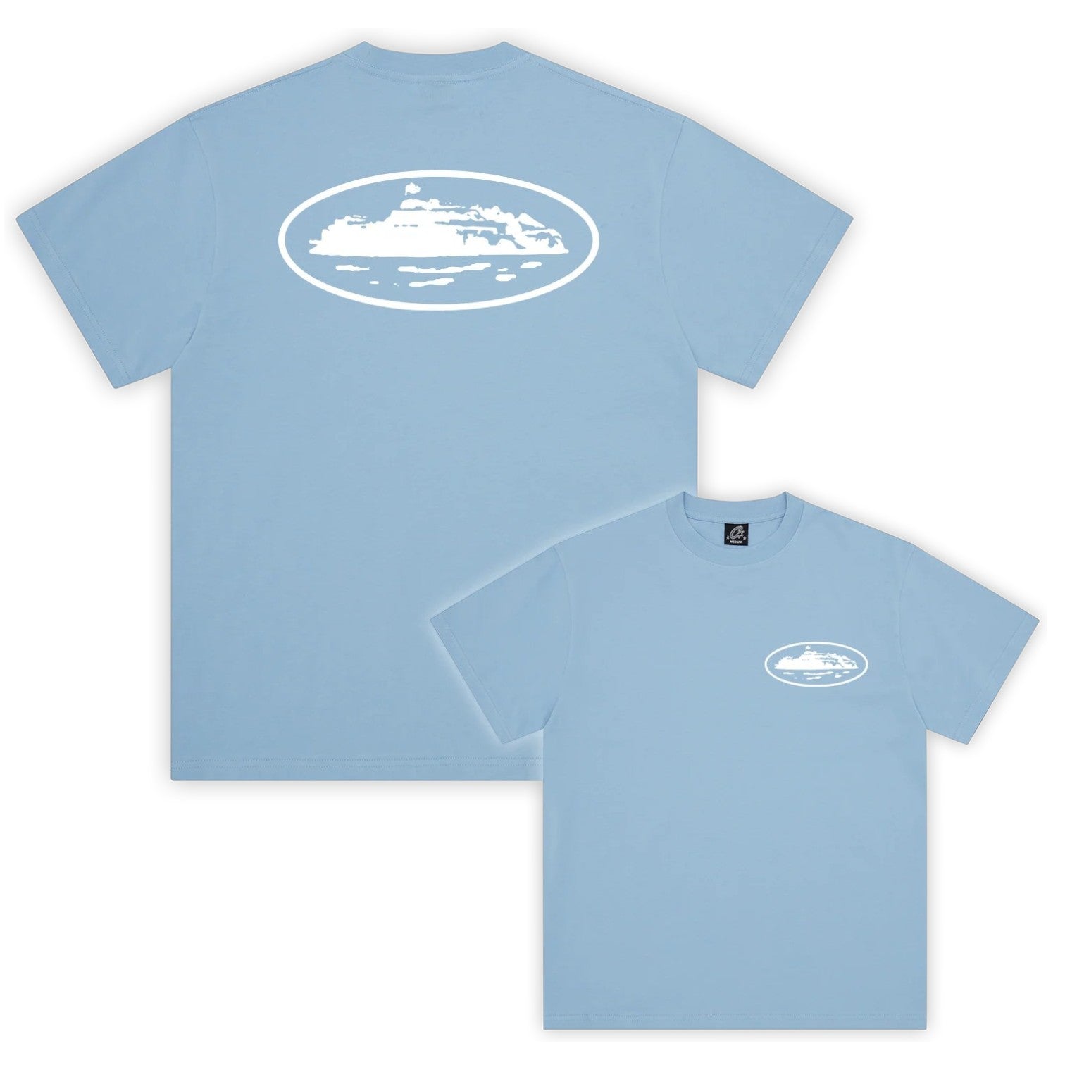 Men's OG Island Tee Blue Pink