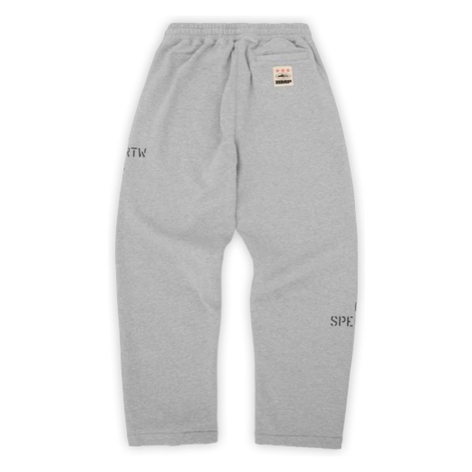 Men's HMP Stencil Open Hem Sweatpants Light Heather
