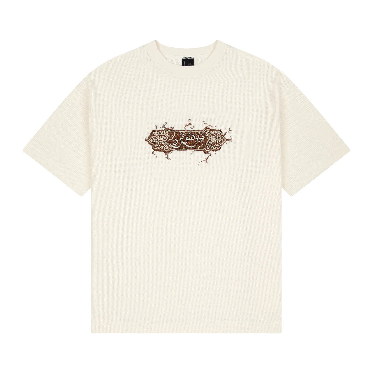 OFFCODE ARCHIVE USA Men's Aziza Waffle T-Shirt Ecru