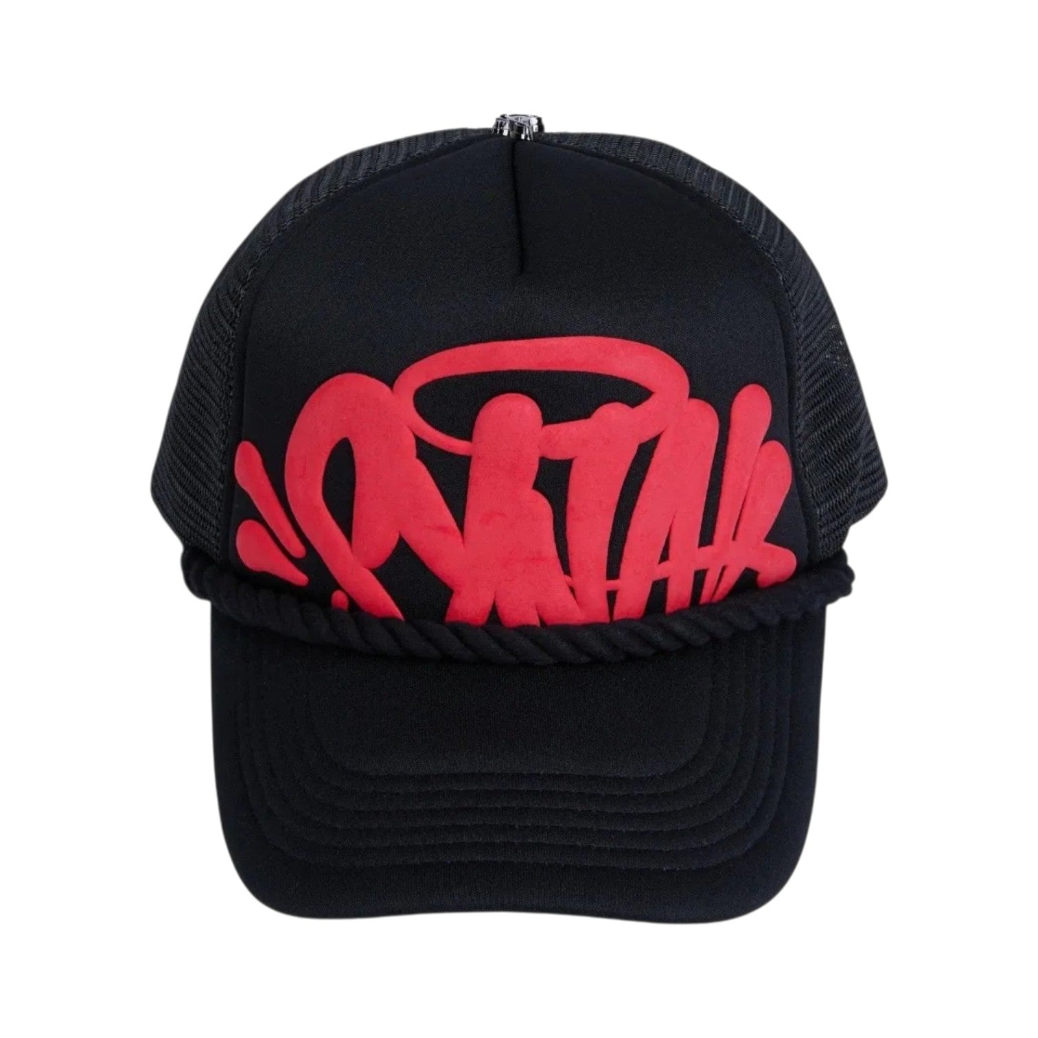 OFFCODE ARCHIVE USA Men's Syna World Syna Trucker Cap Black Tomato