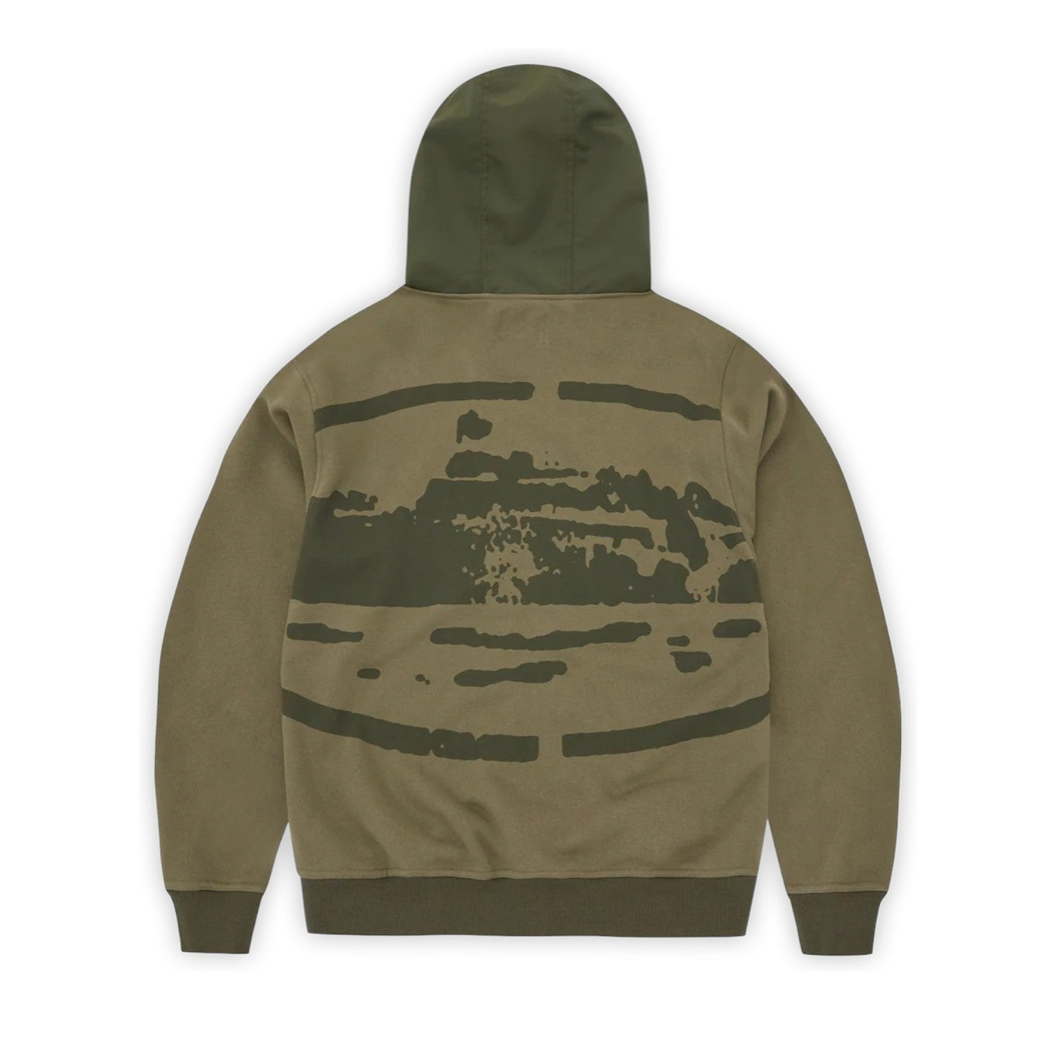 OFFCODE ARCHIVE USA Men's Guerillaz Ripstop Zip Hoodie Olive