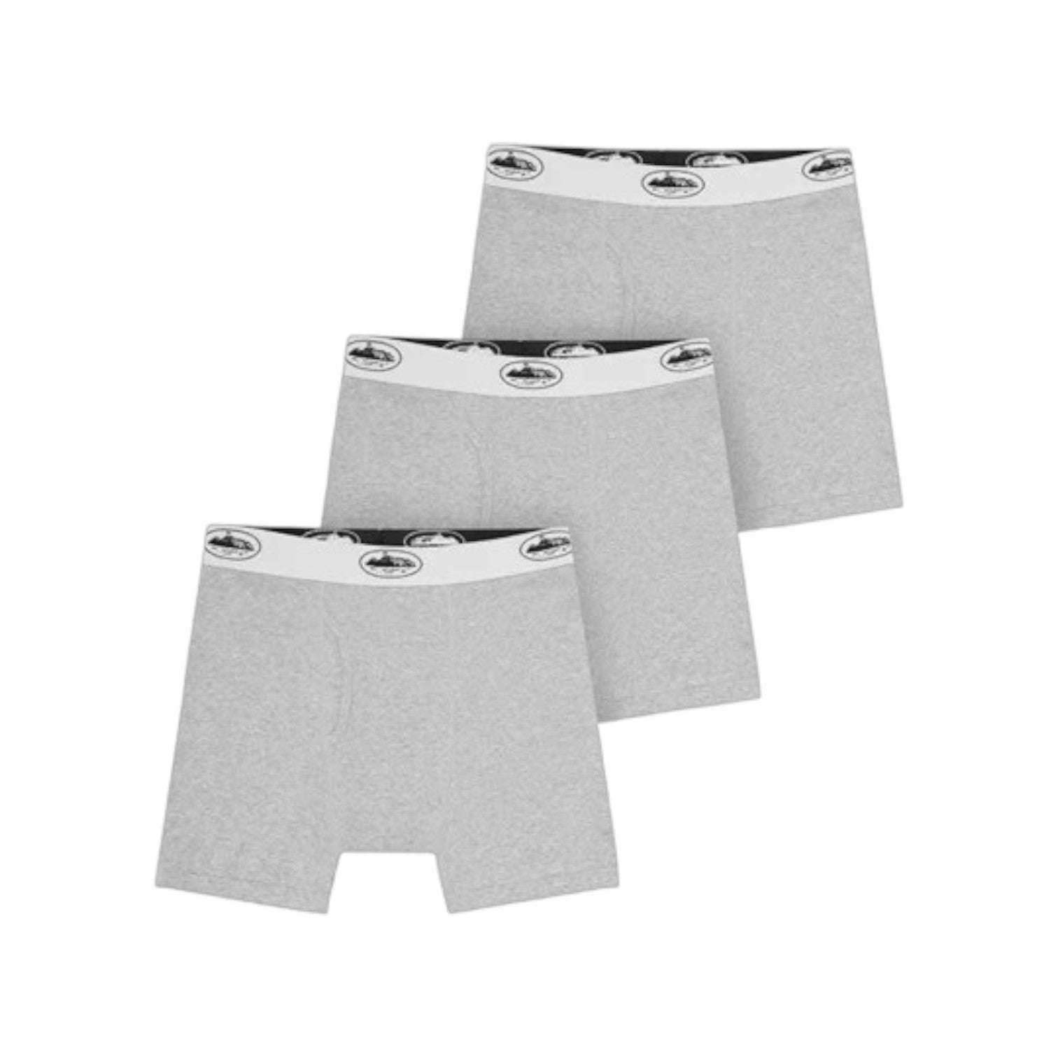 Men's Alcatraz Boxers 3-Pack Gray