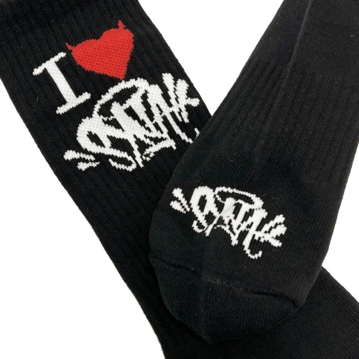OFFCODE ARCHIVE USA Men's Syna World I Heart Syna Crew Sock