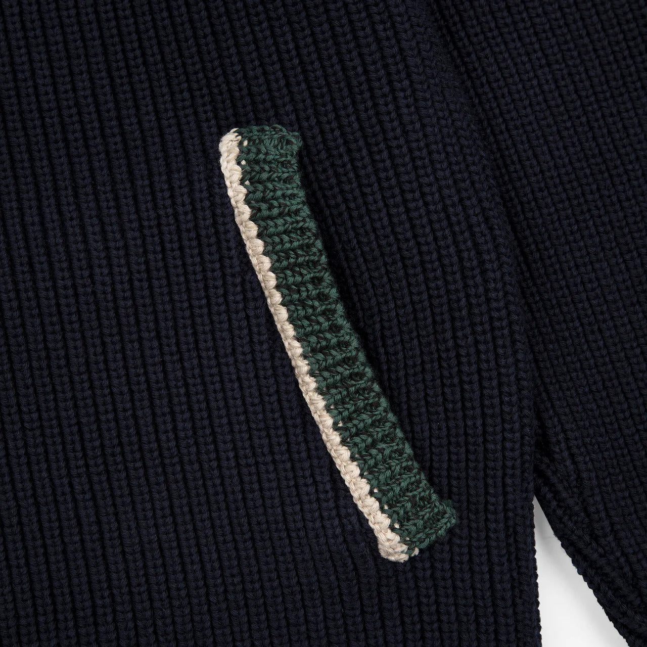 OFFCODE ARCHIVE USA Men's Gallery Polo Cardigan Black
