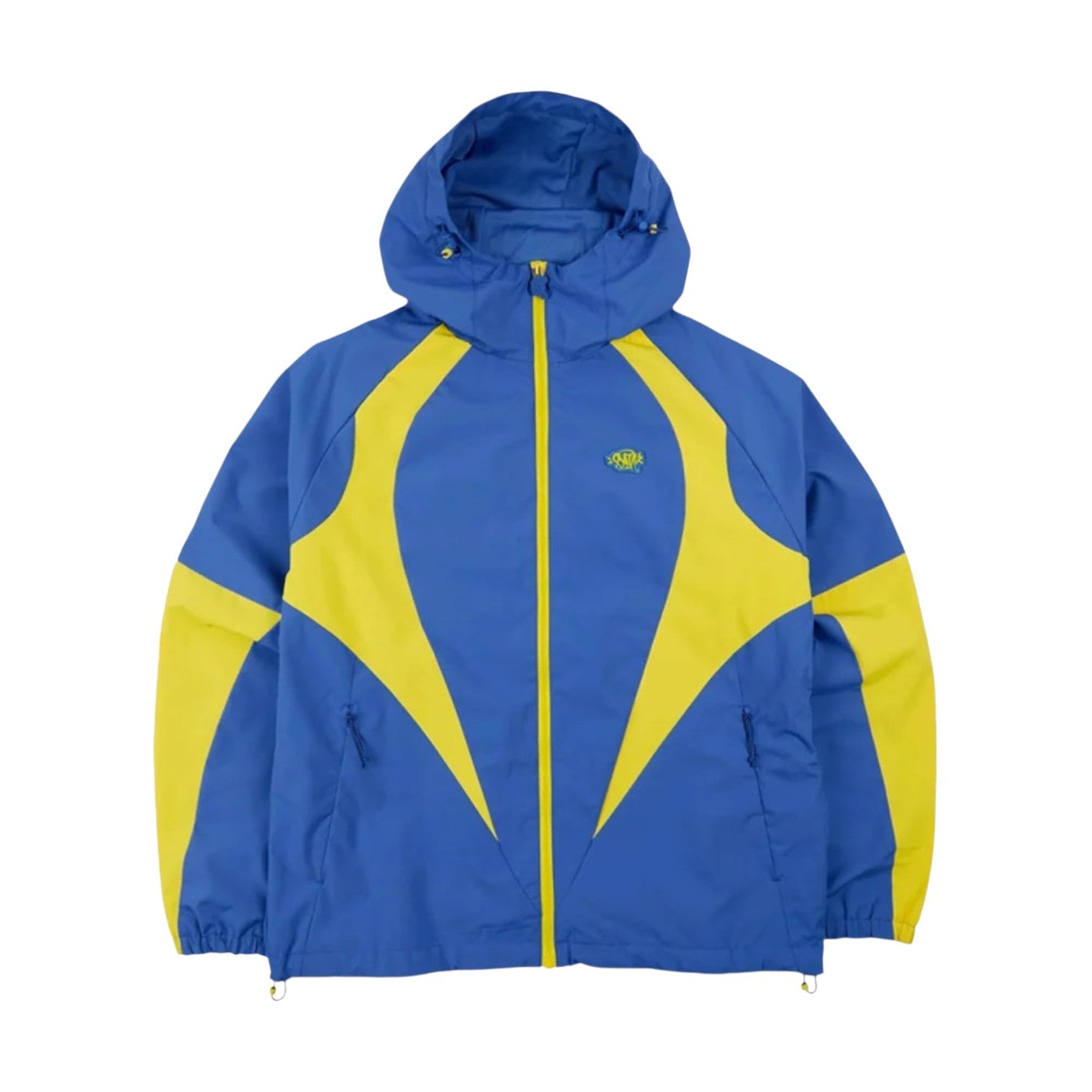 OFFCODE ARCHIVE USA Men's Syna World Vortex Woven Jacket Blue Yellow