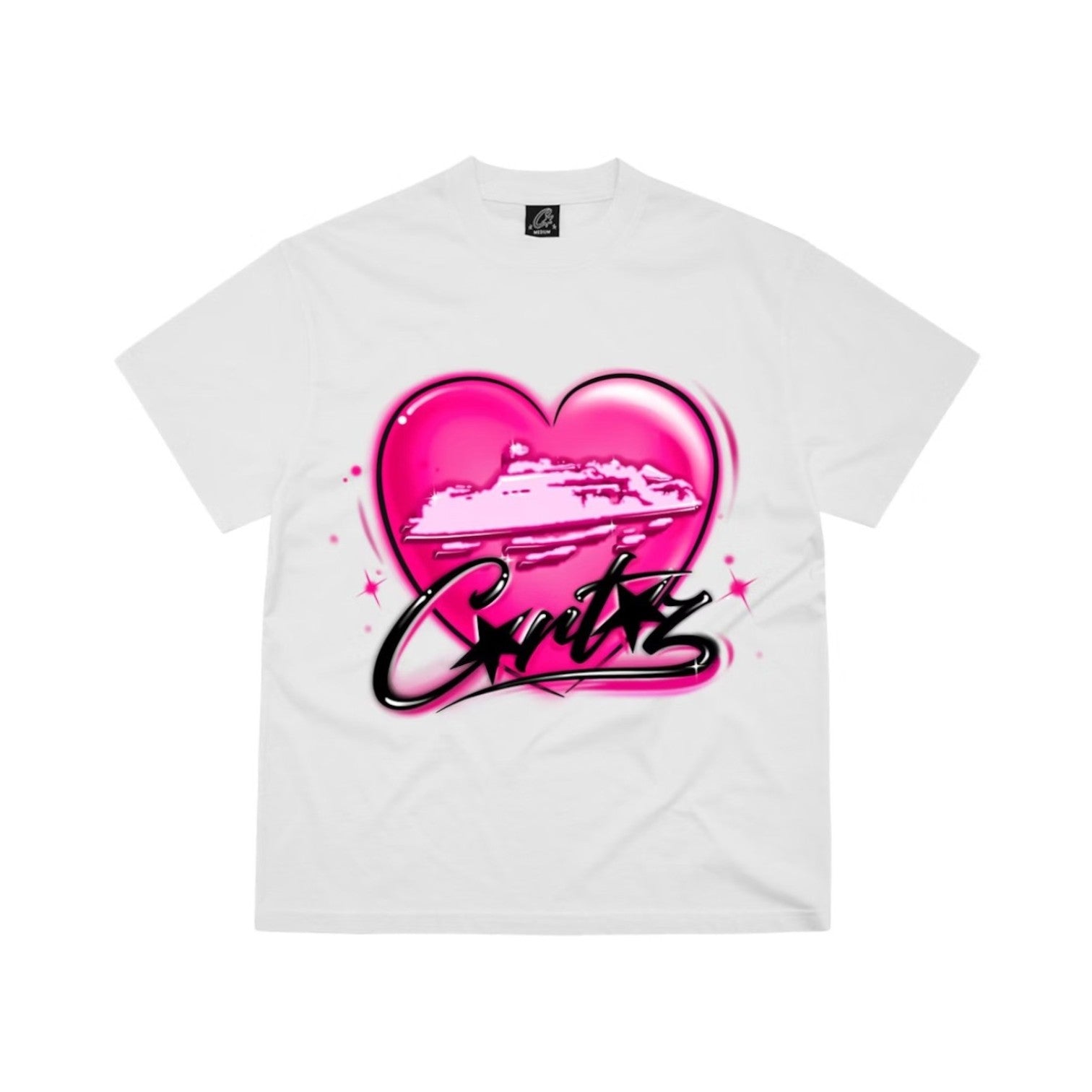 Men's Alcatraz Heart Tee Black