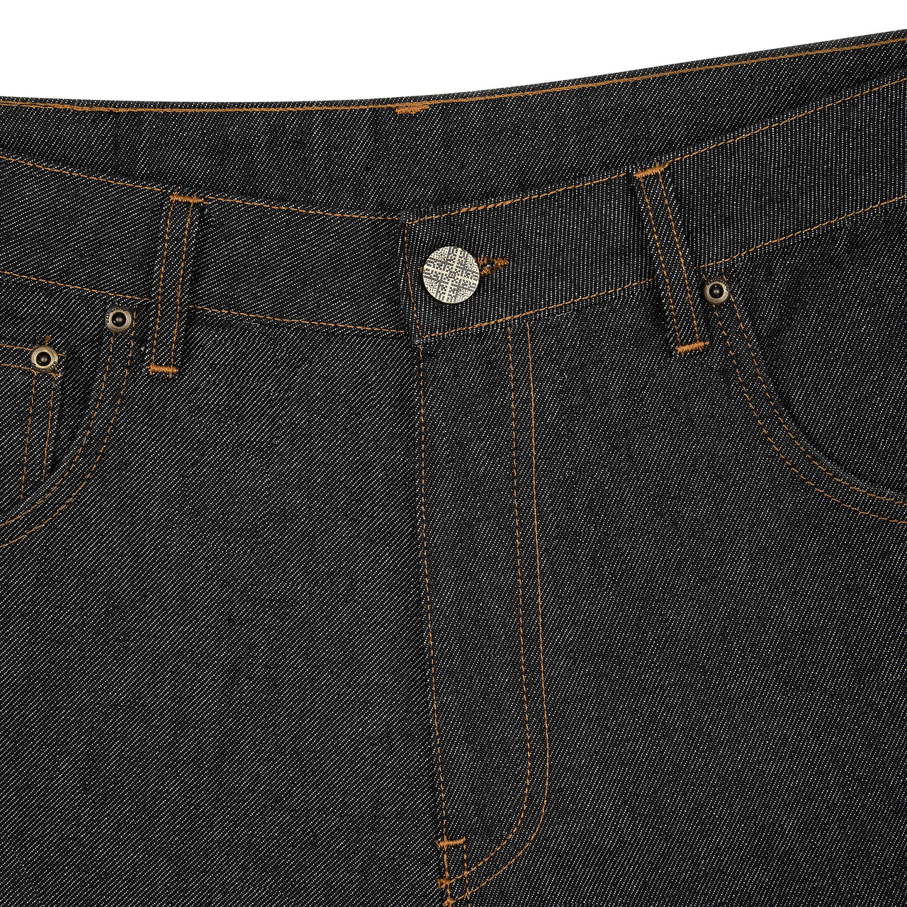 OFFCODE ARCHIVE USA Men's Aziza Black Raw Jorts 01