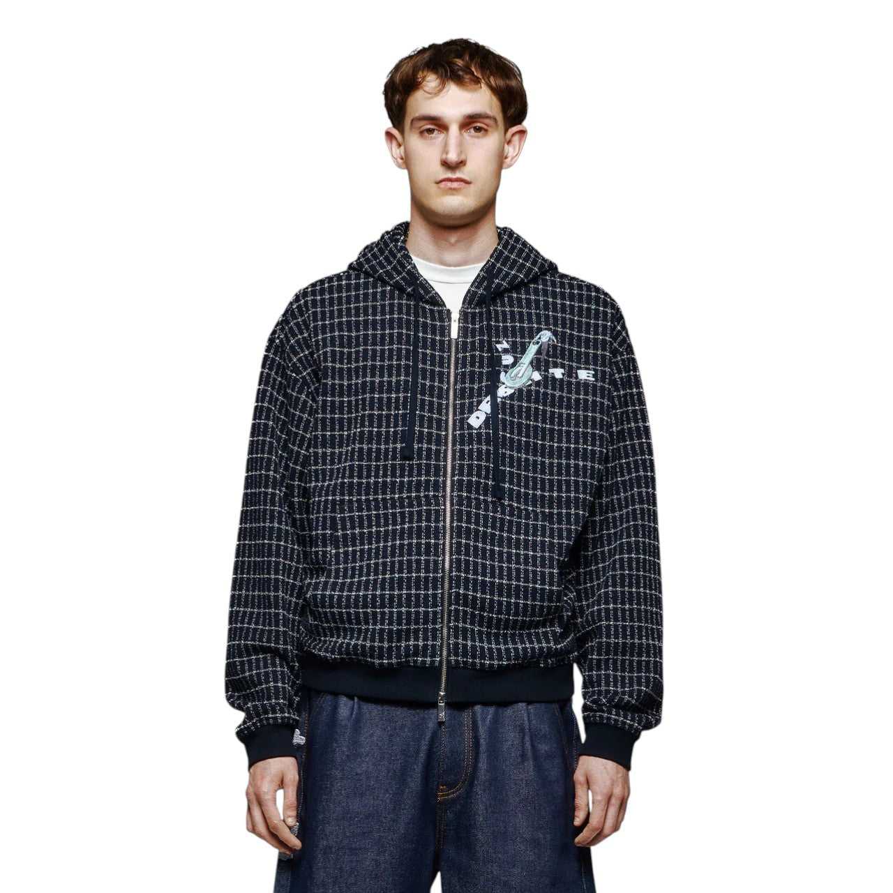 OFFCODE ARCHIVE USA Men's On Air Tweed Zip Up