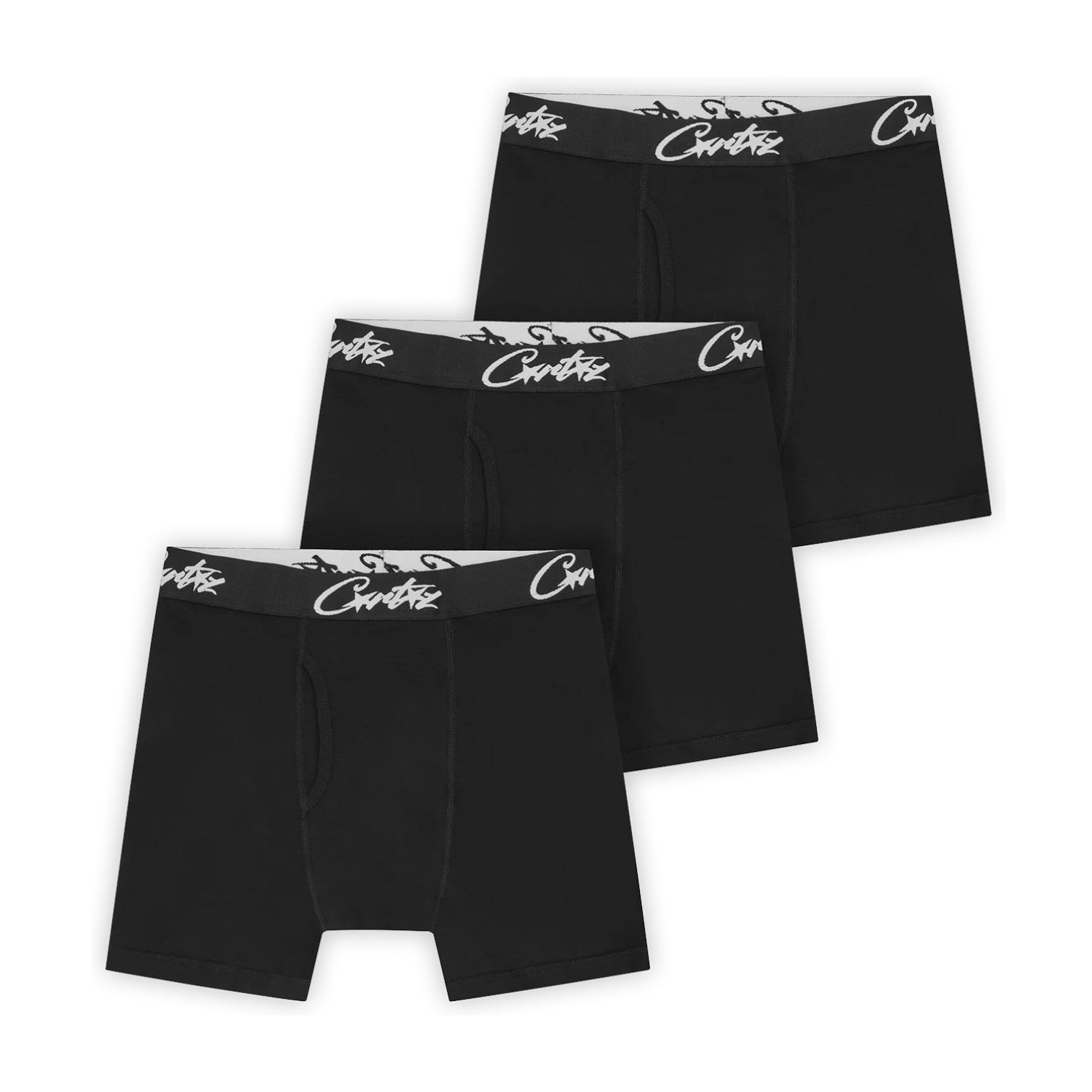Men's Black Allstarz Boxers 3 Pack
