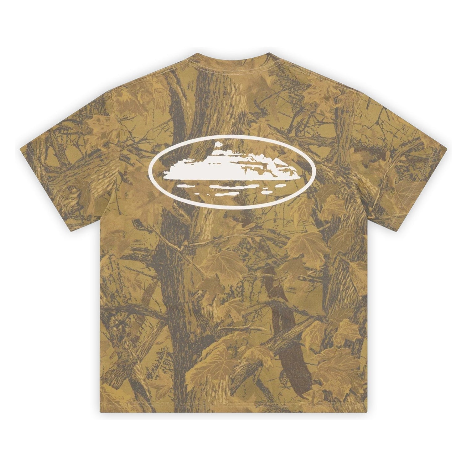 Men's Island Puff Print Tee Forest Camo