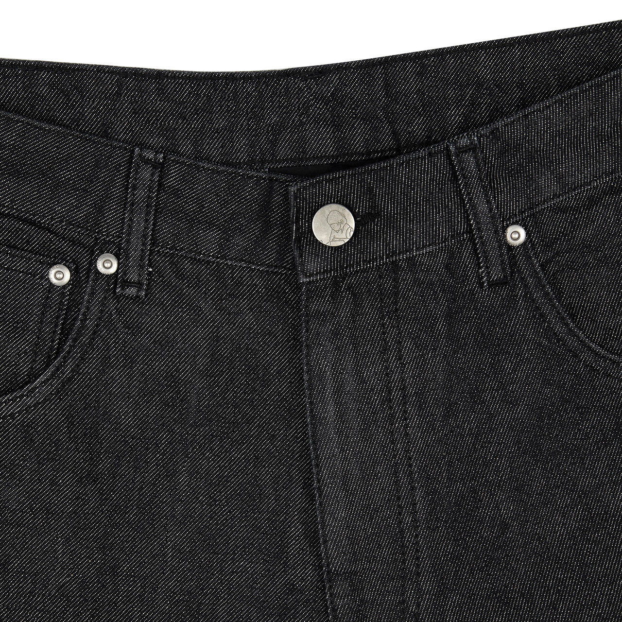 OFFCODE ARCHIVE USA Men's Koi Fish V2 Jorts Raw Black