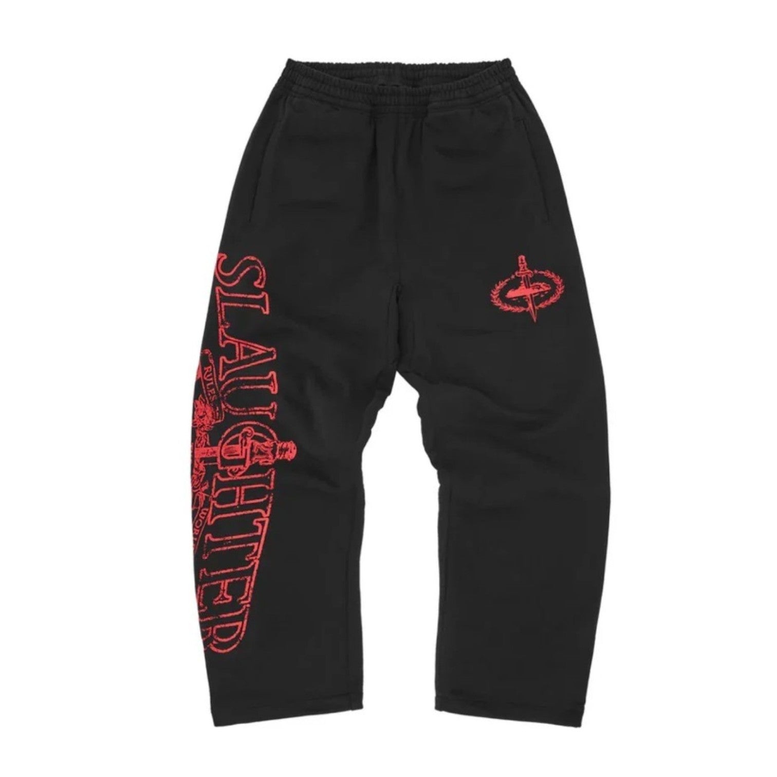 Men's Slaughter Gang Sweatpants Black