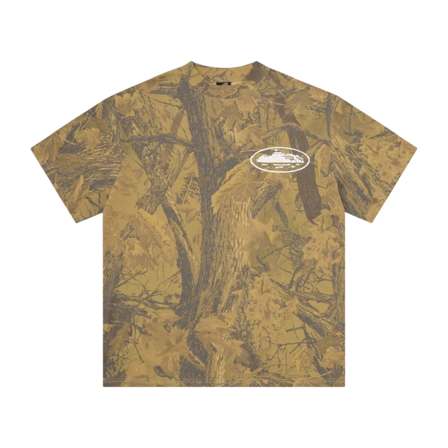 Men's Island Puff Print Tee Forest Camo