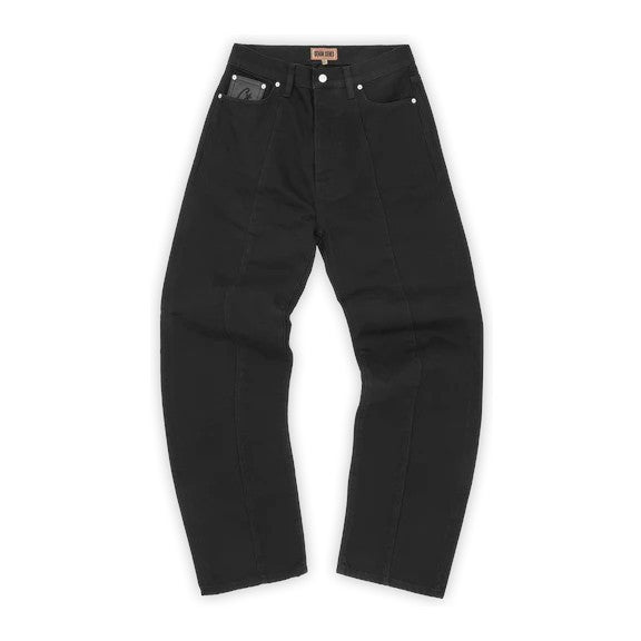 Men's C-Star Stitch-Down Jeans Triple Black