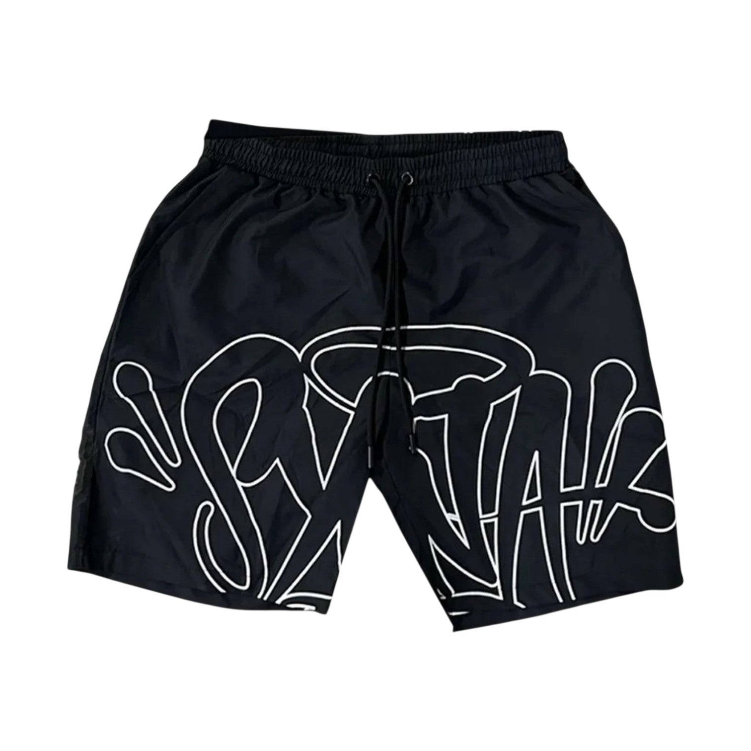 OFFCODE ARCHIVE USA Men's Syna World Outline Swim Shorts Black White