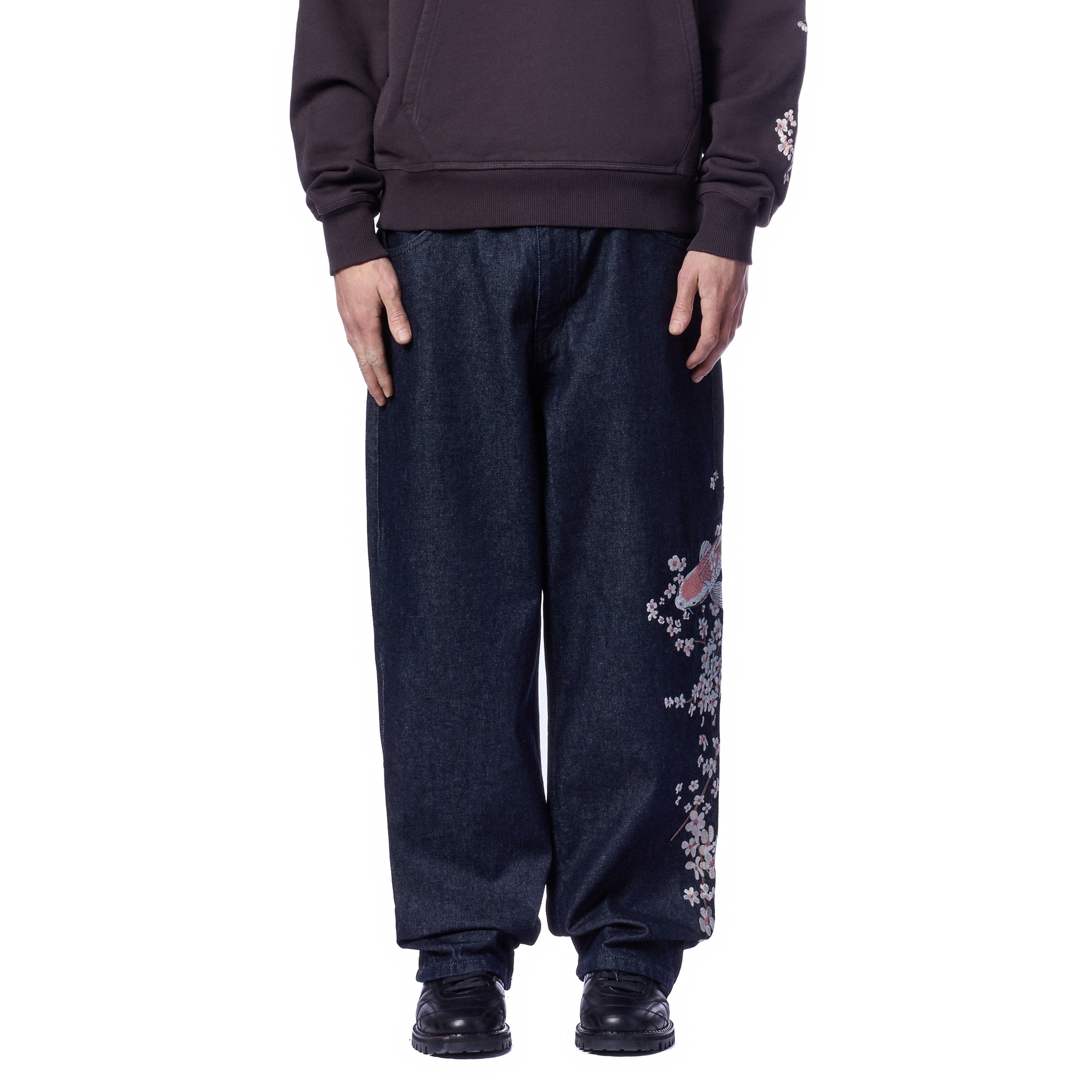 OFFCODE ARCHIVE USA Men's Yakuza V2 Indigo Raw Denim Jeans