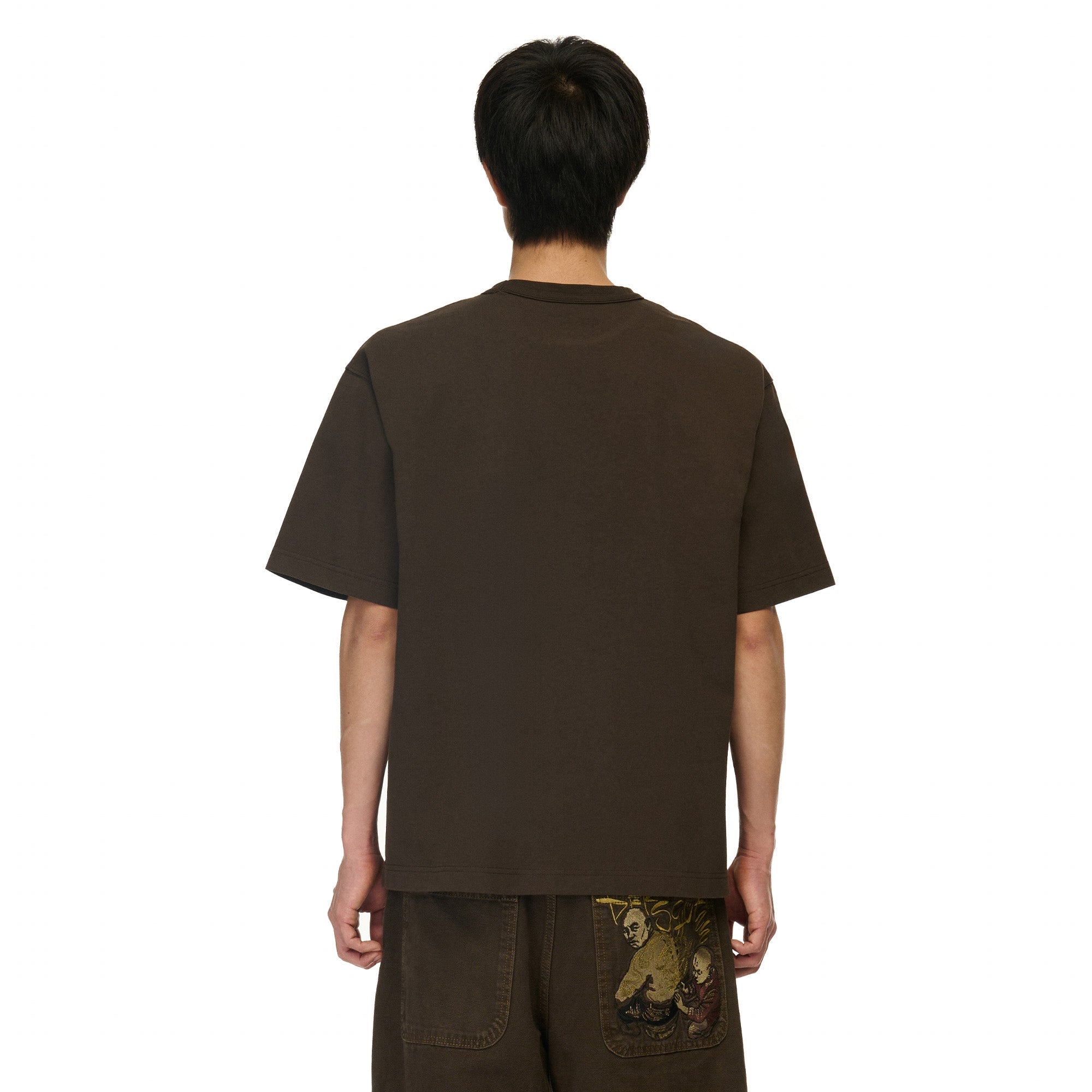 OFFCODE ARCHIVE USA Men's Yakuza T-Shirt Dark Brown