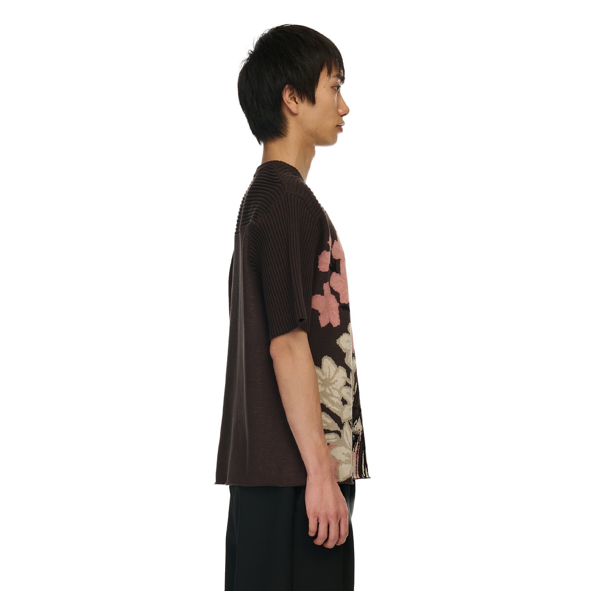 OFFCODE ARCHIVE USA Men's Yakuza V2 Knitted Jersey Brown