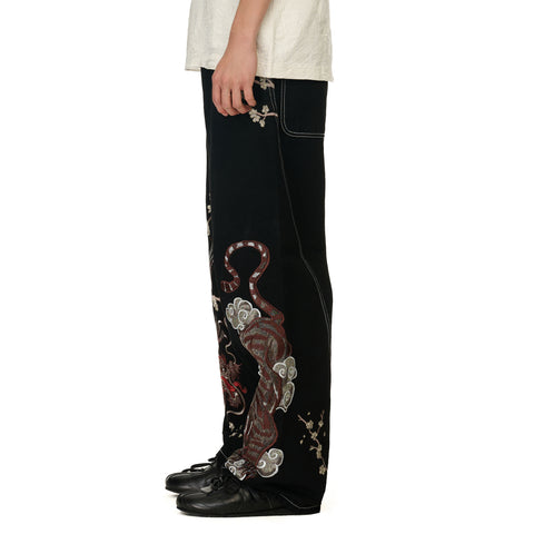 OFFCODE ARCHIVE USA Men's Yakuza V2 Black Denim Jeans