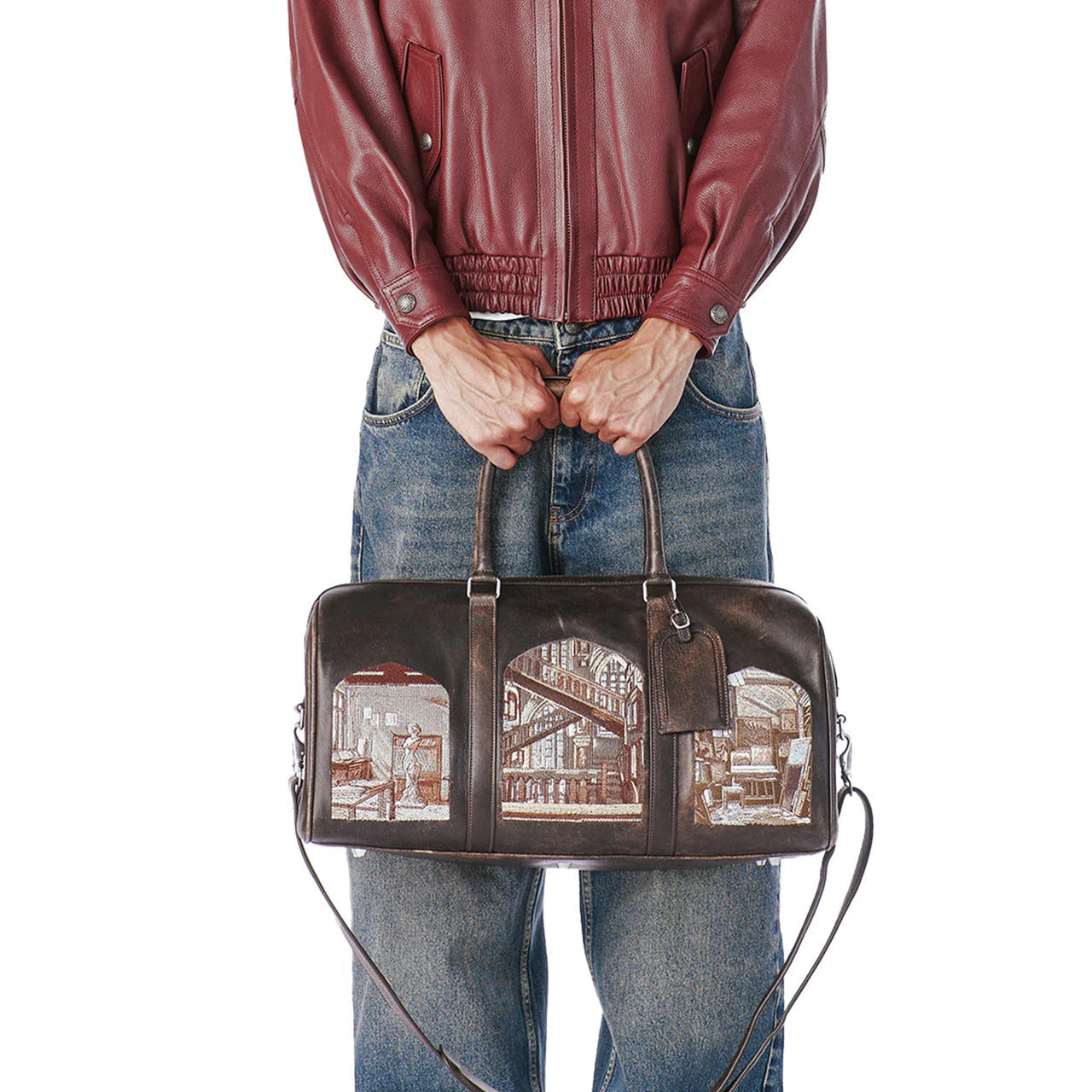 OFFCODE ARCHIVE USA Gallery Duffle Bag Brown