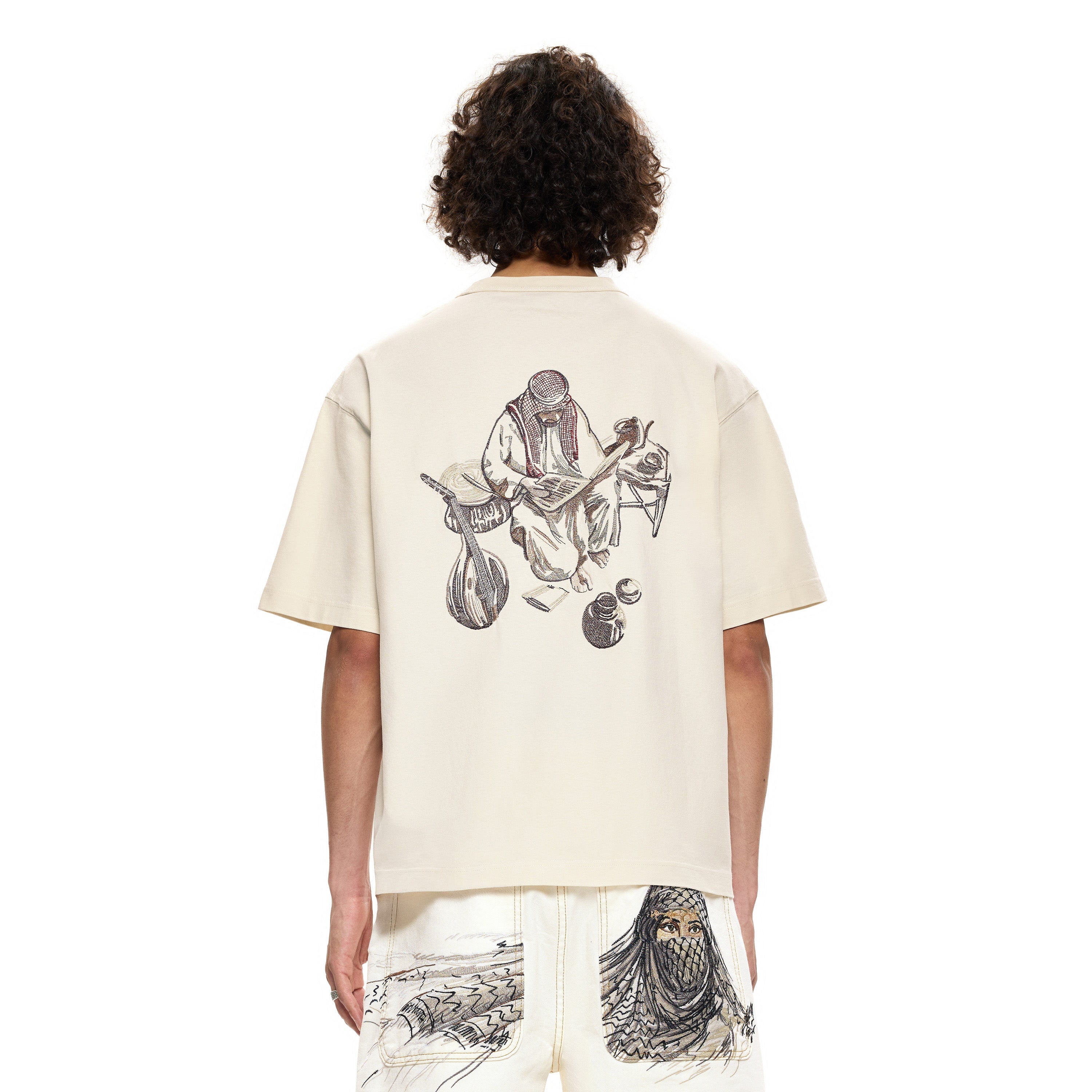OFFCODE ARCHIVE USA Men's Yasmin V4 T-Shirt Creme