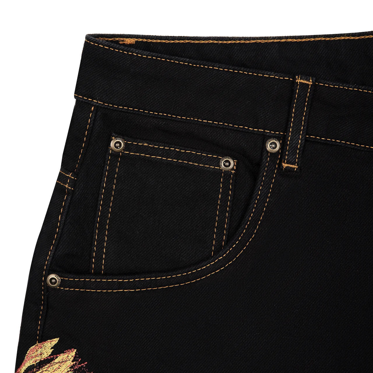 OFFCODE ARCHIVE USA Men's Garden of Eden Denim Black Jeans